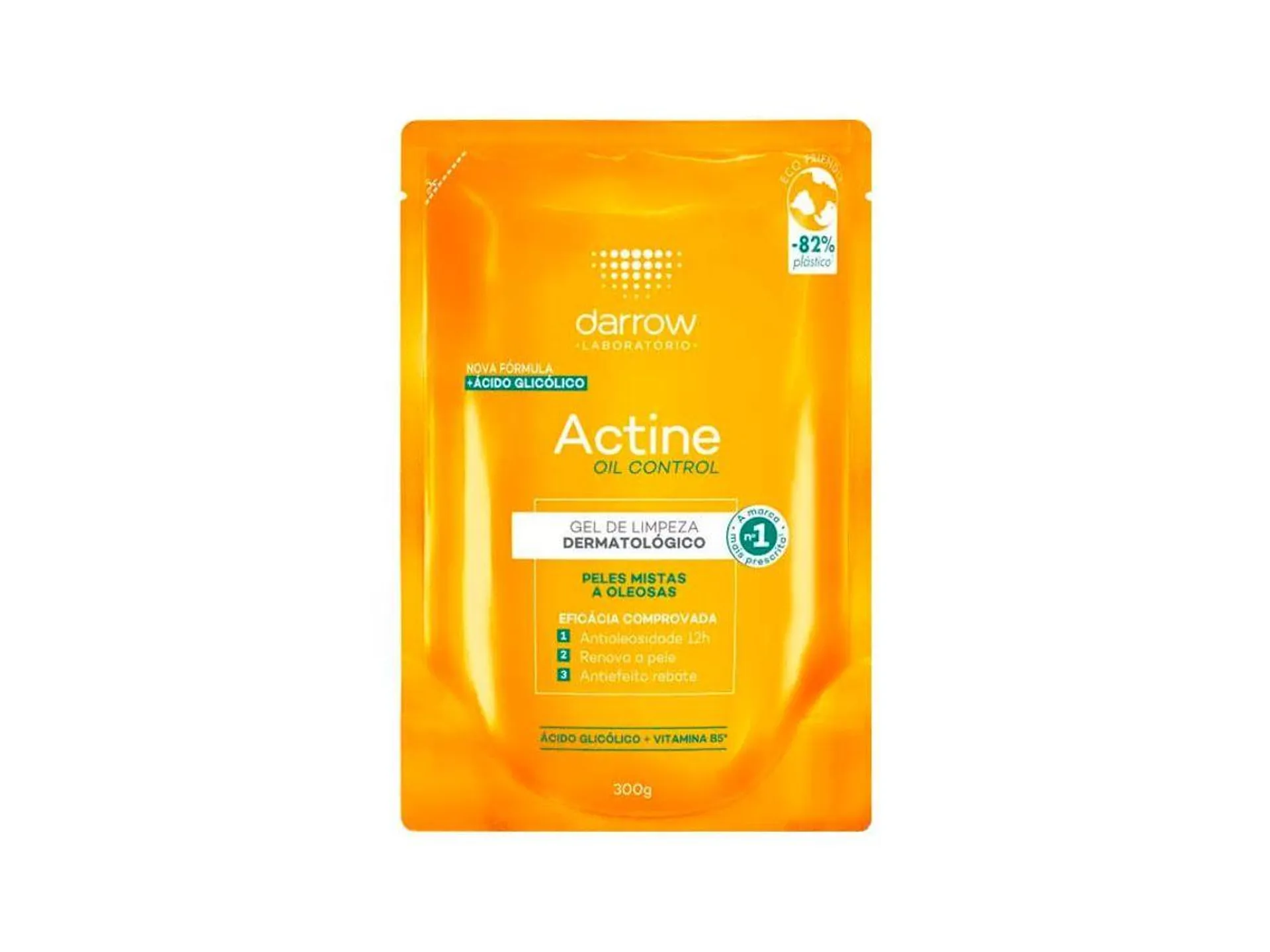 Refil Gel de Limpeza Actine Oil Control 300g