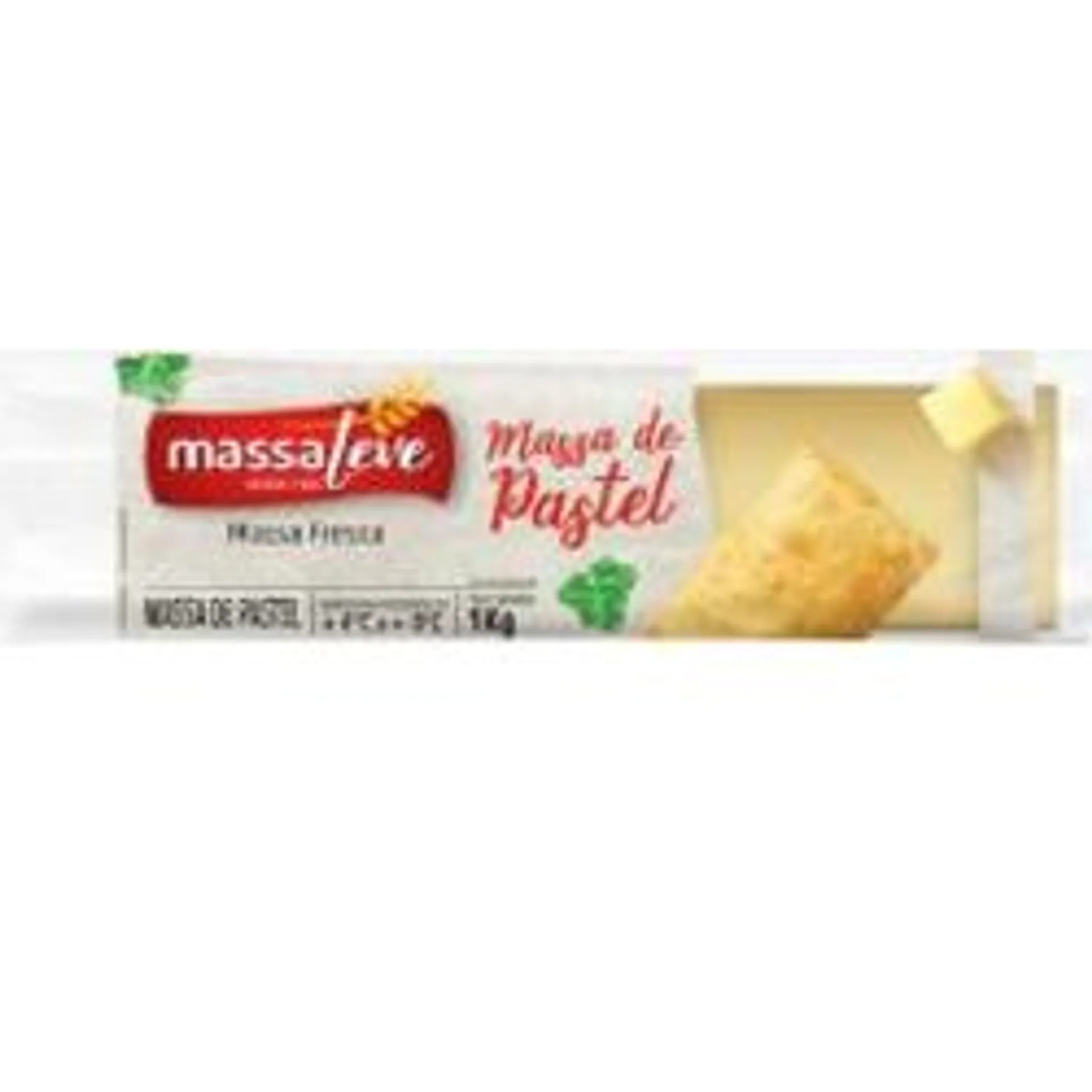 Massa Pastel M Leve 1kg Rolo