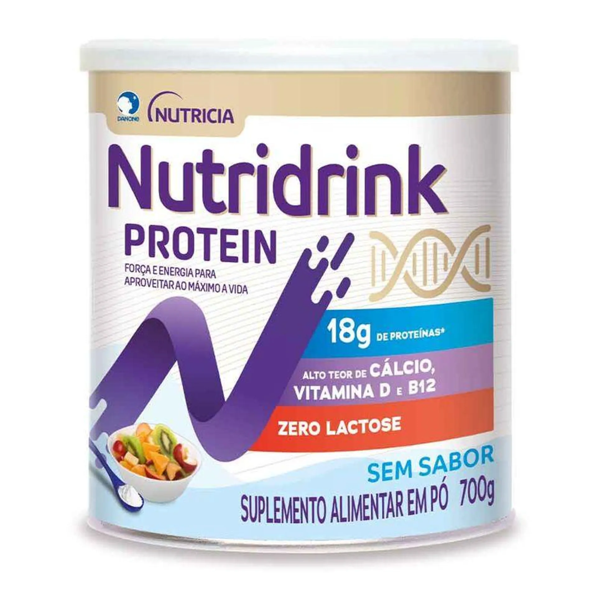 NUTRIDRINK PROTEIN SEM SABOR 700GR