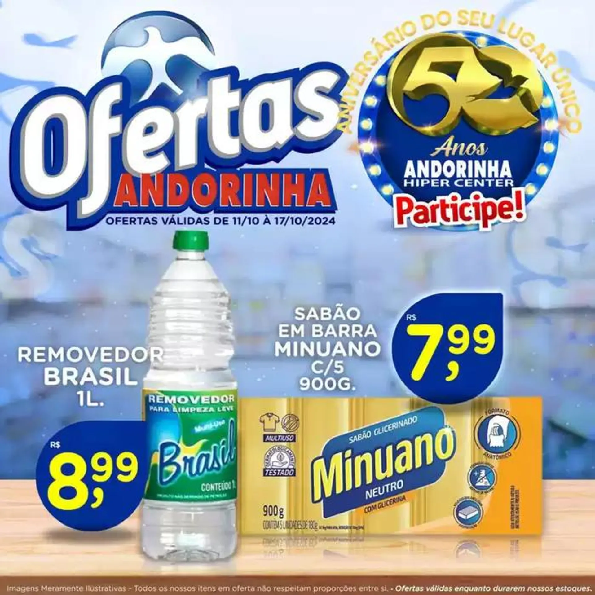 Encarte de Andorinha Hipermercado OFERTAS 11 de outubro até 17 de outubro 2024 - Pagina 48