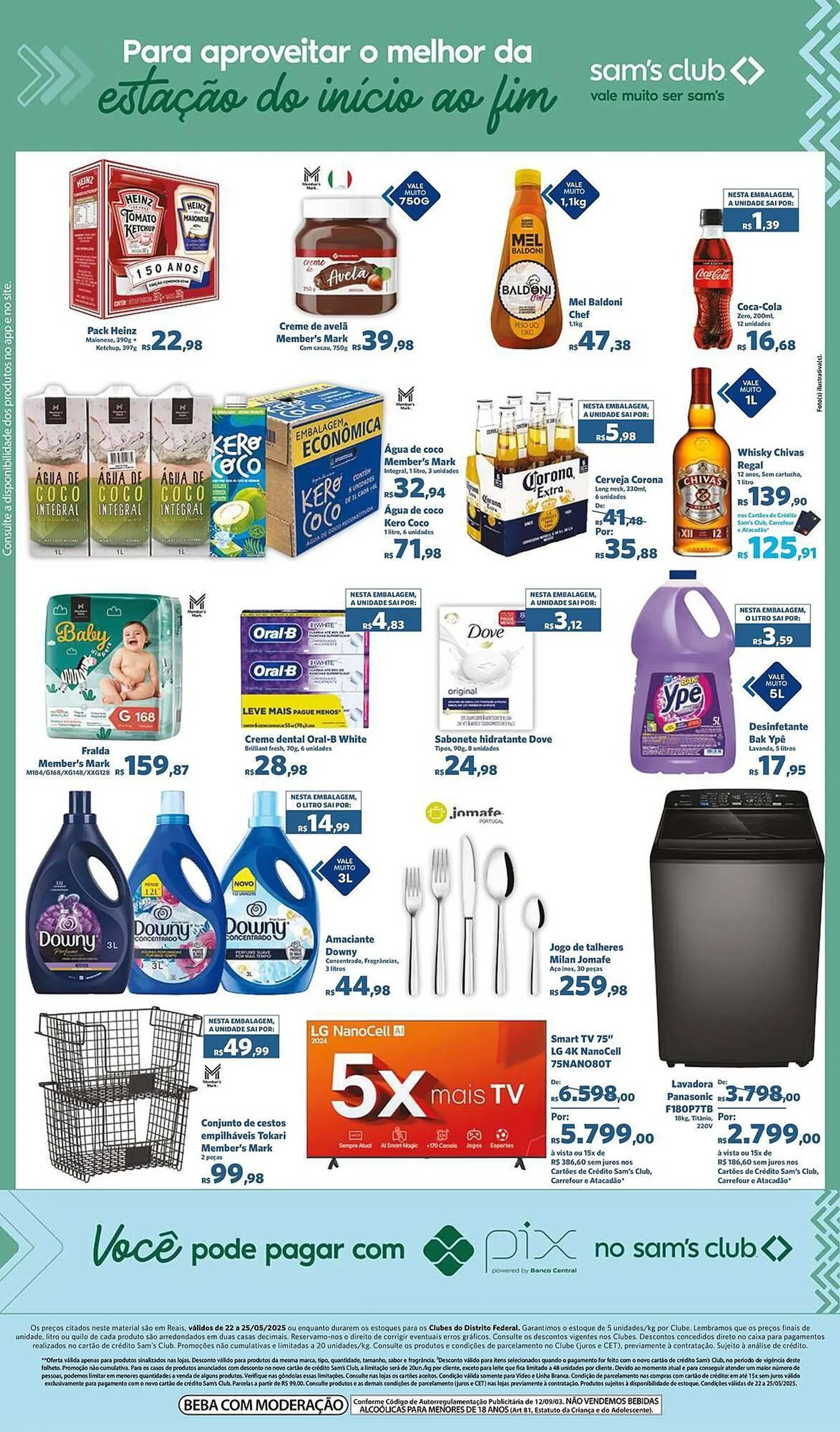 Encarte de Catálogo Sam's Club 23 de maio até 25 de maio 2025 - Pagina 2