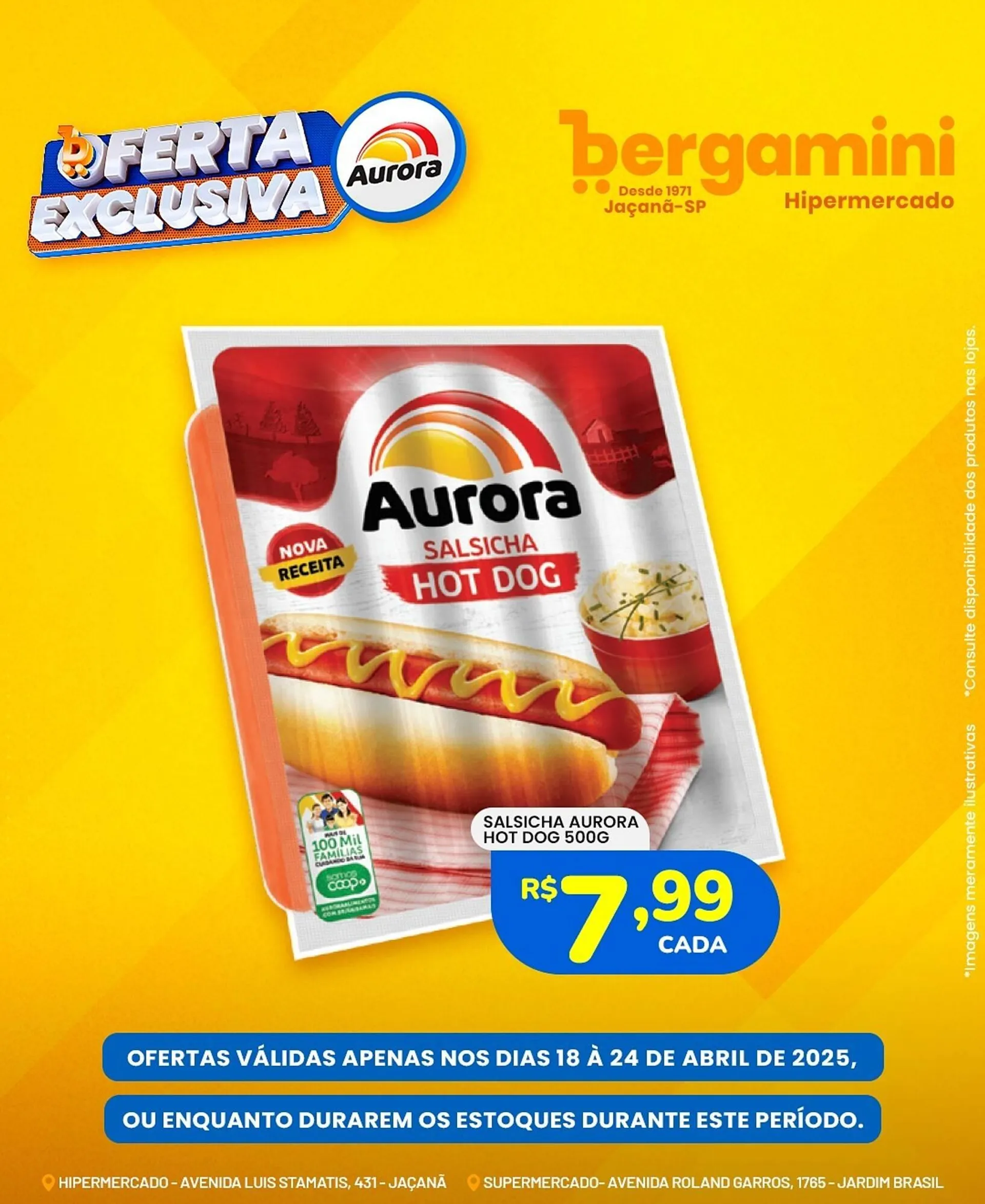 Encarte de Catálogo Supermercado Bergamini 18 de abril até 24 de abril 2025 - Pagina 2