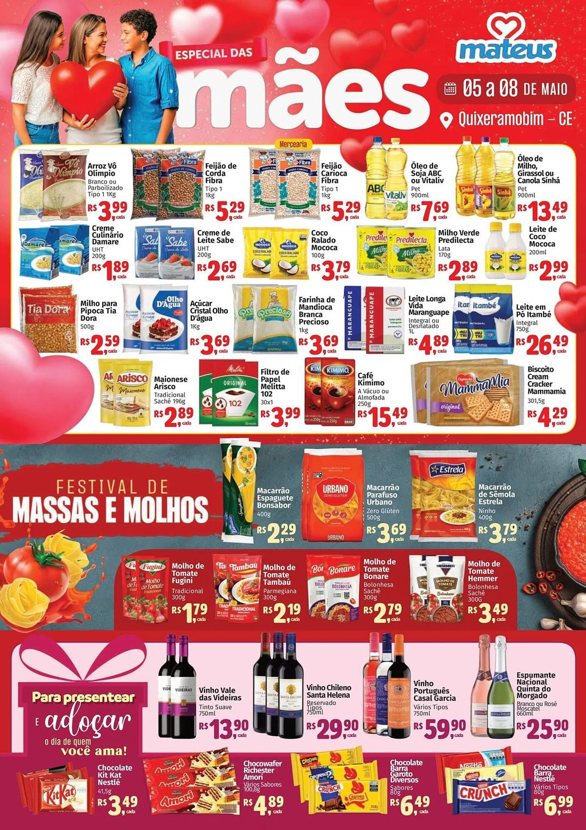 Encarte de Catálogo Supermercados Mateus 8 de maio até 8 de maio 2025 - Pagina 1