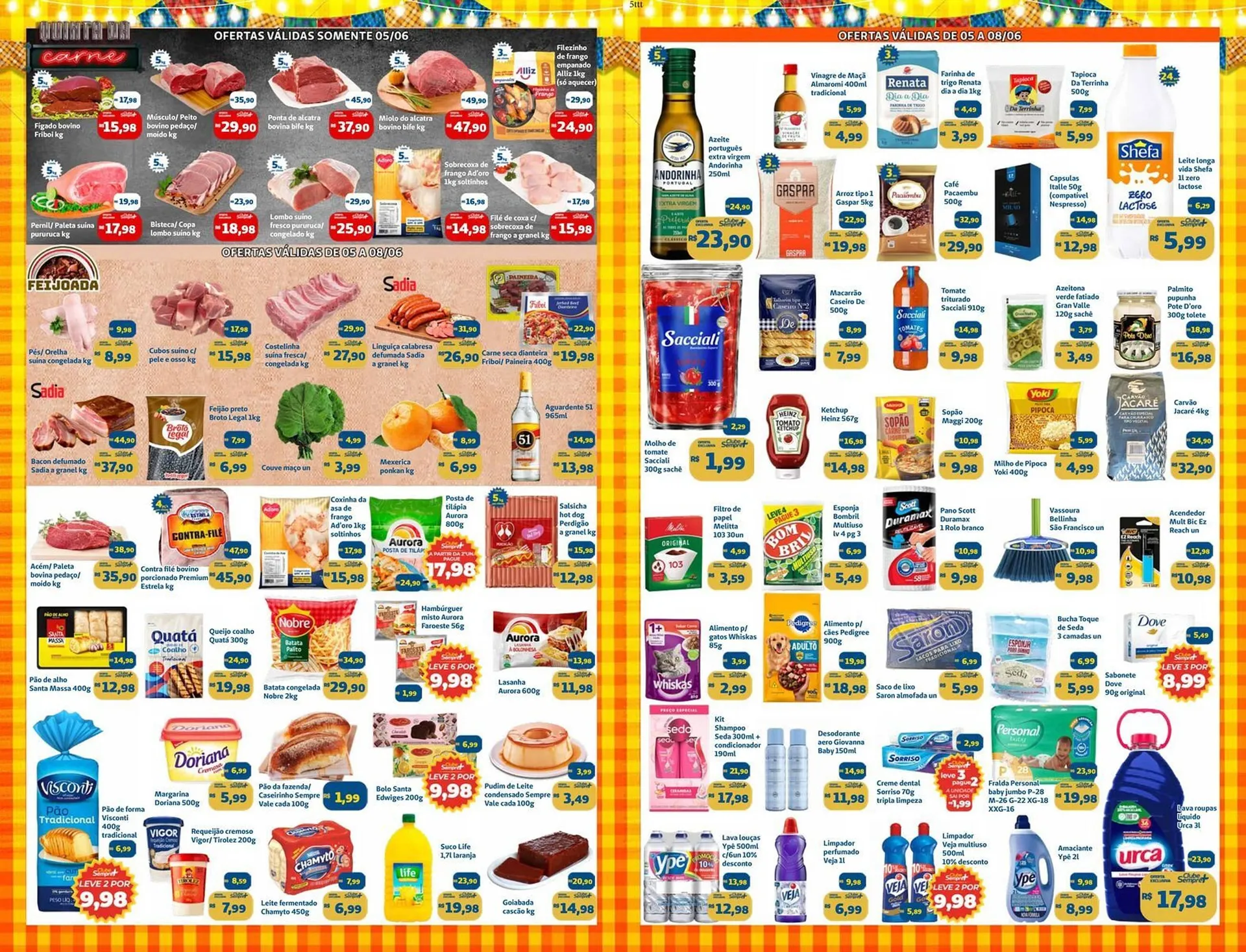 Encarte de Catálogo Sempre Vale Supermercados 5 de junho até 8 de junho 2025 - Pagina 2