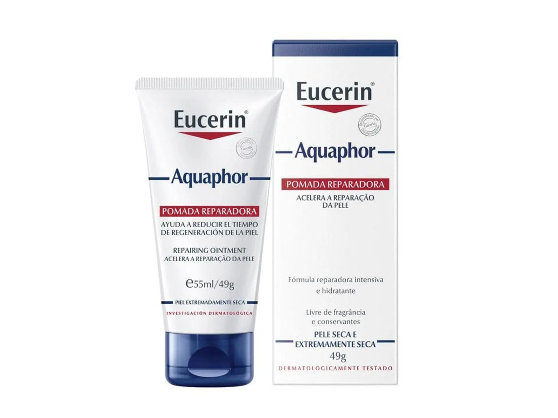 Pomada Reparadora Intensiva Eucerin Aquaphor 49g