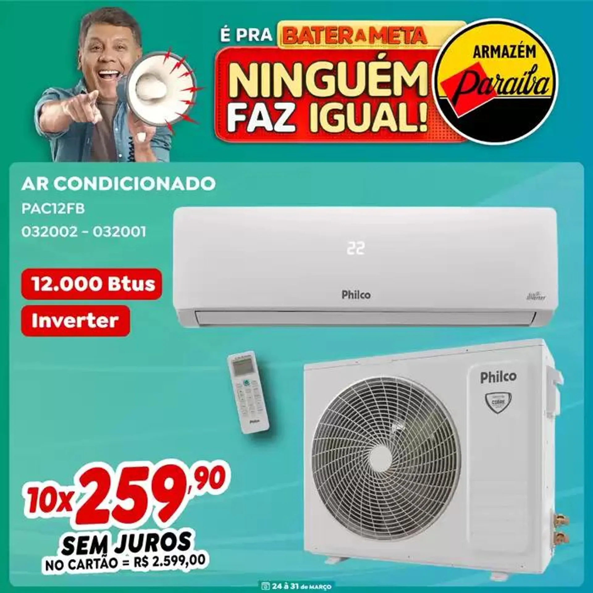 Encarte de Encarte Armazém Paraíba 24 de março até 31 de março 2025 - Pagina 3