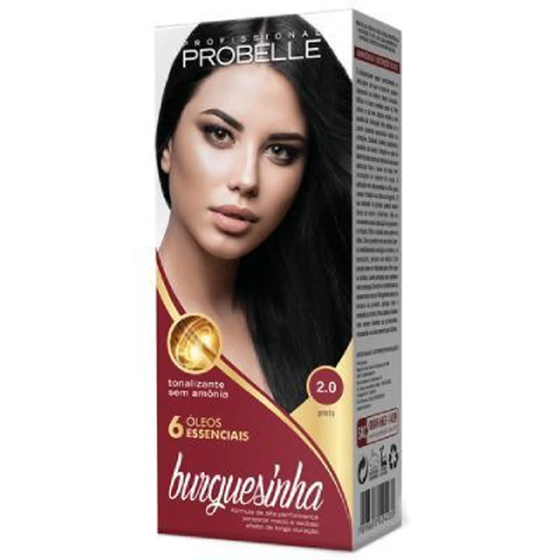 Tonalizante Probelle Burguesinha 2.0 Preto