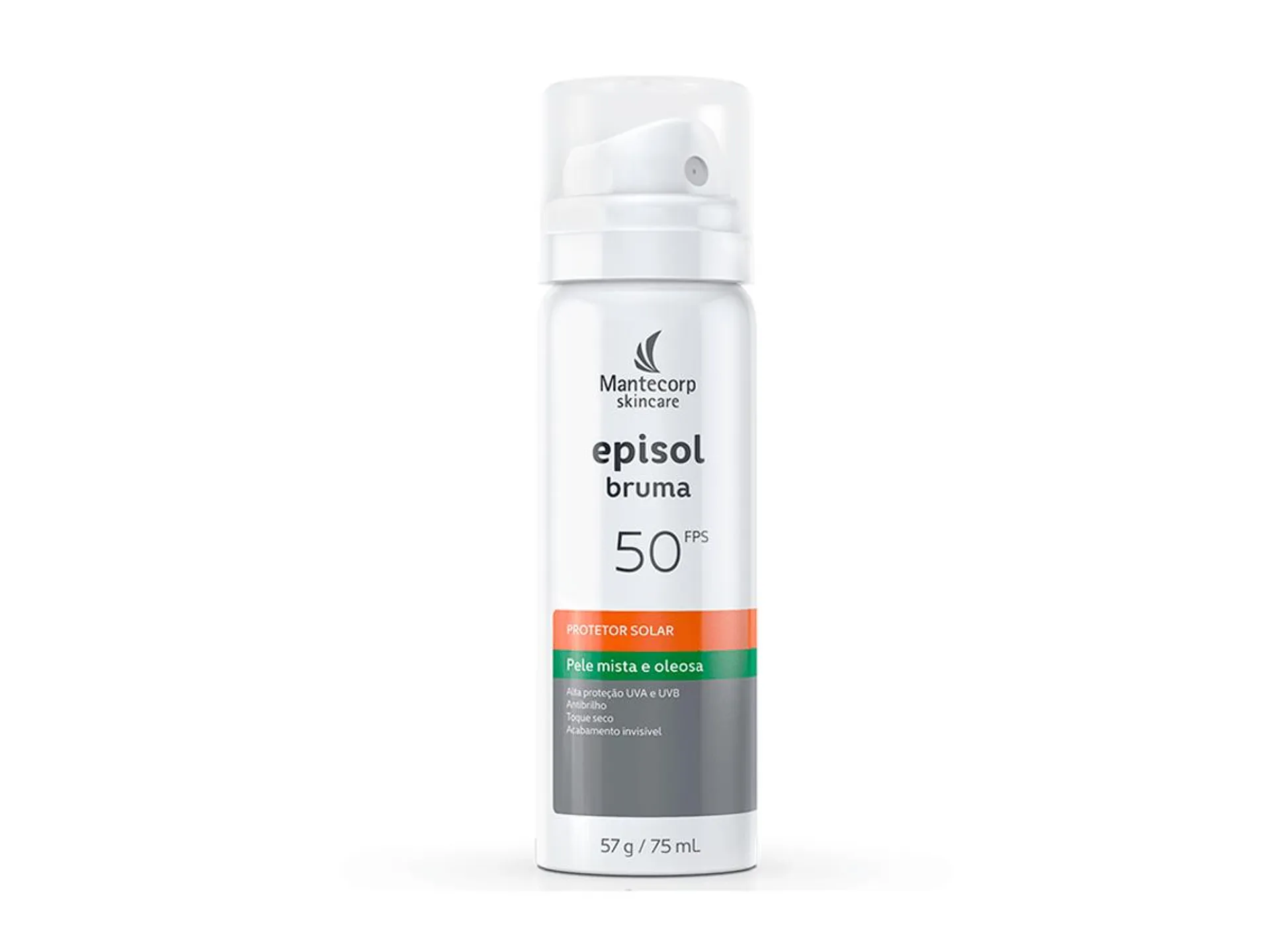 Protetor Solar Episol Bruma FPS50 Pele Mista e Oleosa 75ml