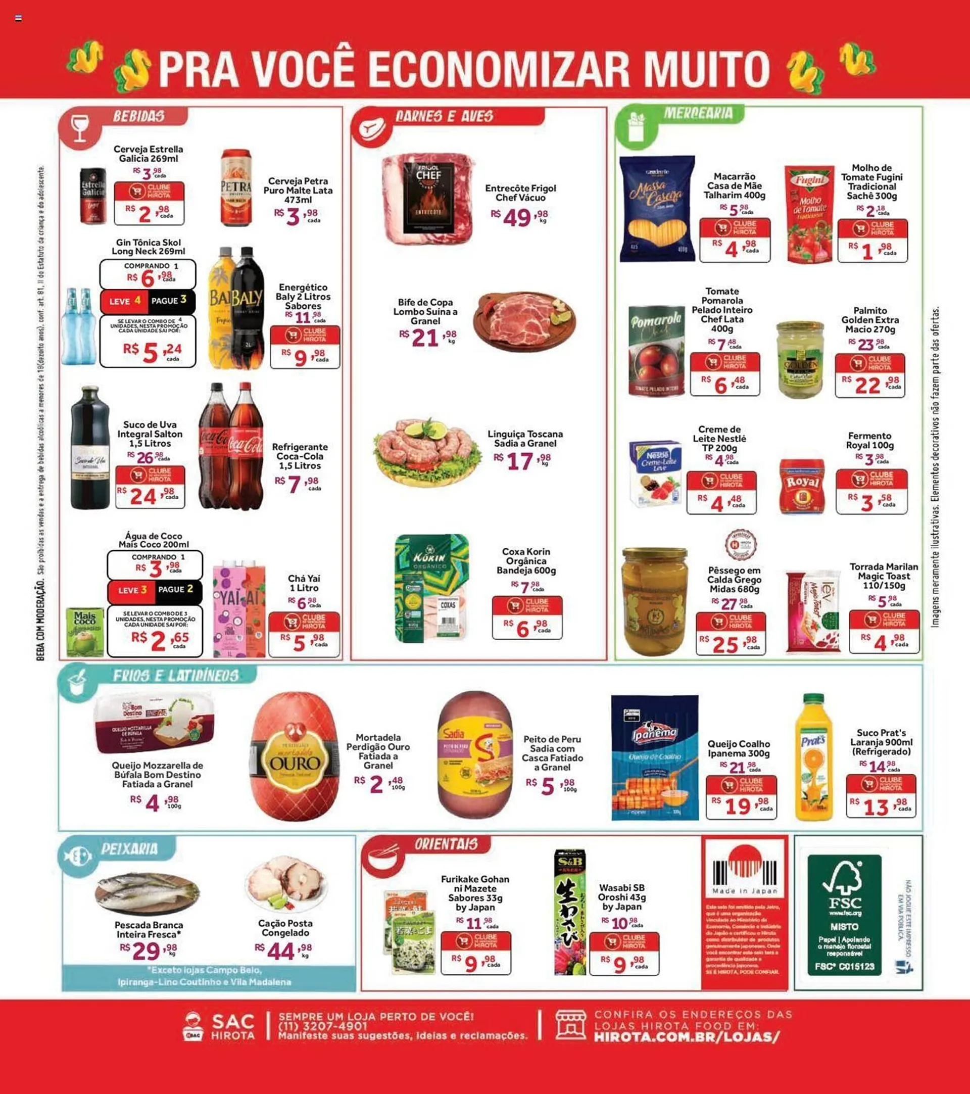 Encarte de Catálogo Hirota Food Supermercado 18 de outubro até 20 de outubro 2024 - Pagina 2