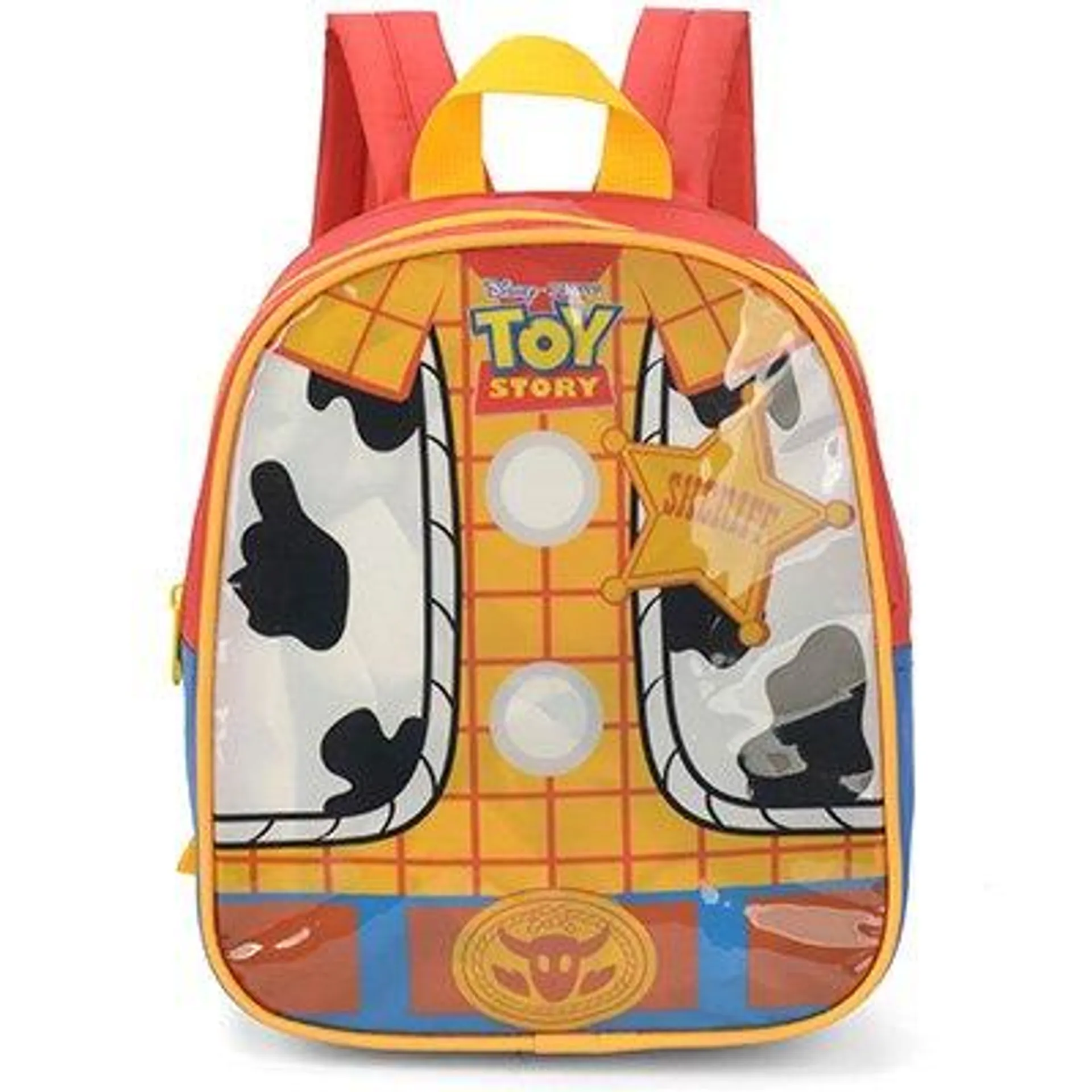 Mochila Infantil Disney Toy Story em Poliéster Luxcel - PT 1 UN