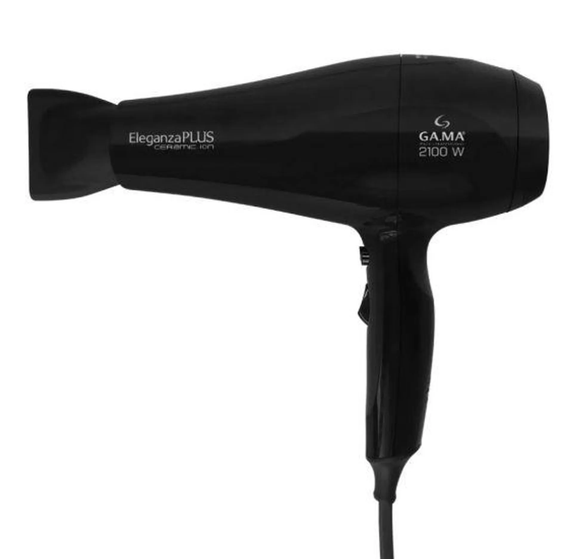 Secador de Cabelos Ga.Ma Italy Eleganza Plus - 2100W de Potência - Preto