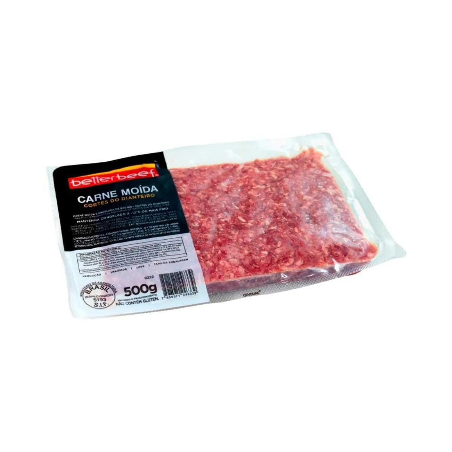 Carne Moída BETTER BEEF Congelada 500g