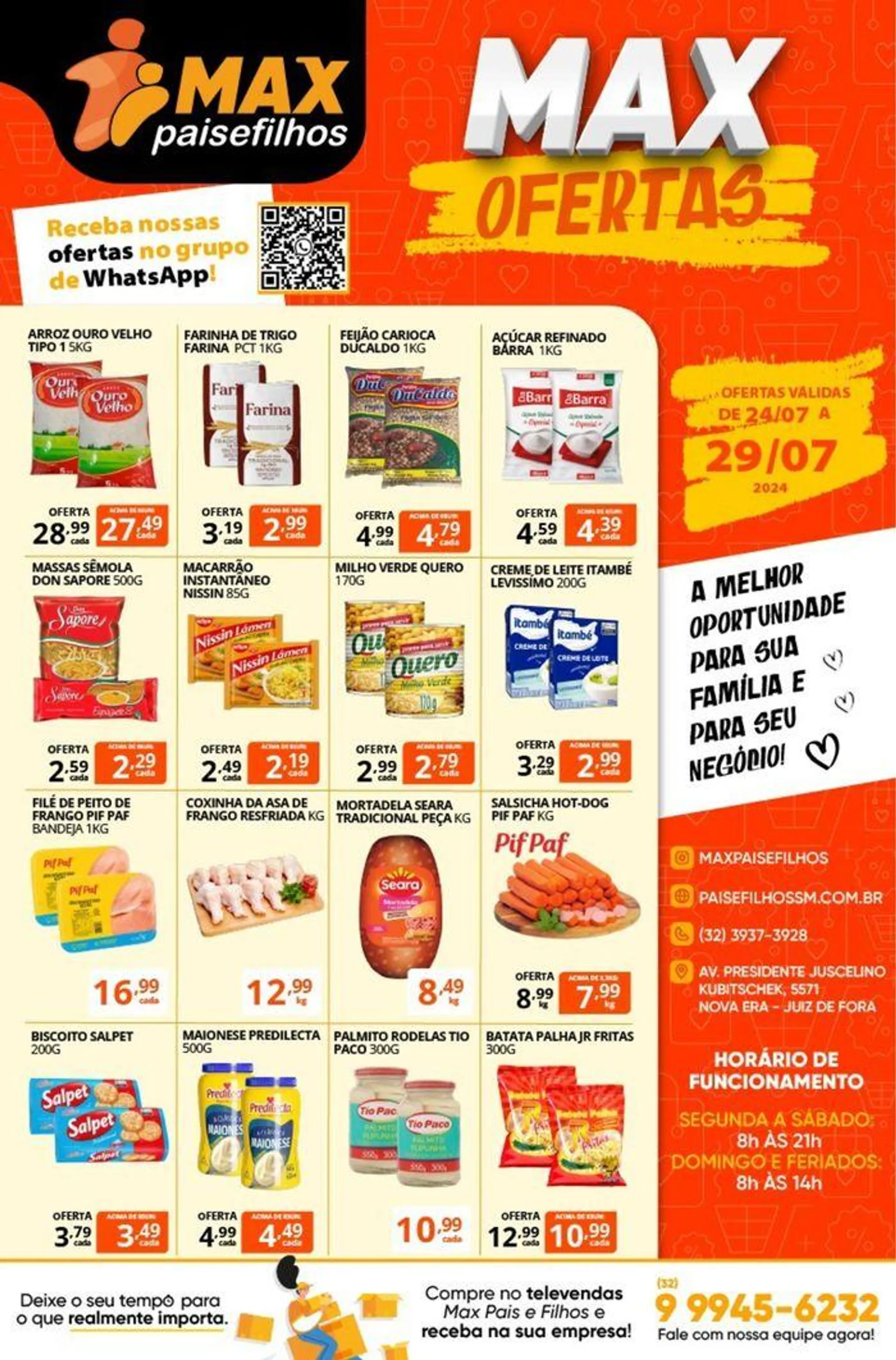 Oferta Pais e Filhos Supermercados - 1