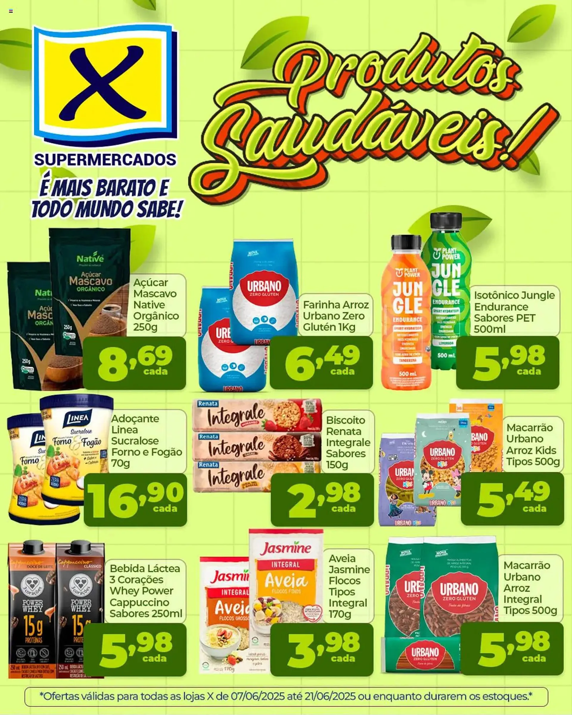 Encarte de Catálogo X Supermercados 7 de junho até 21 de junho 2025 - Pagina 2