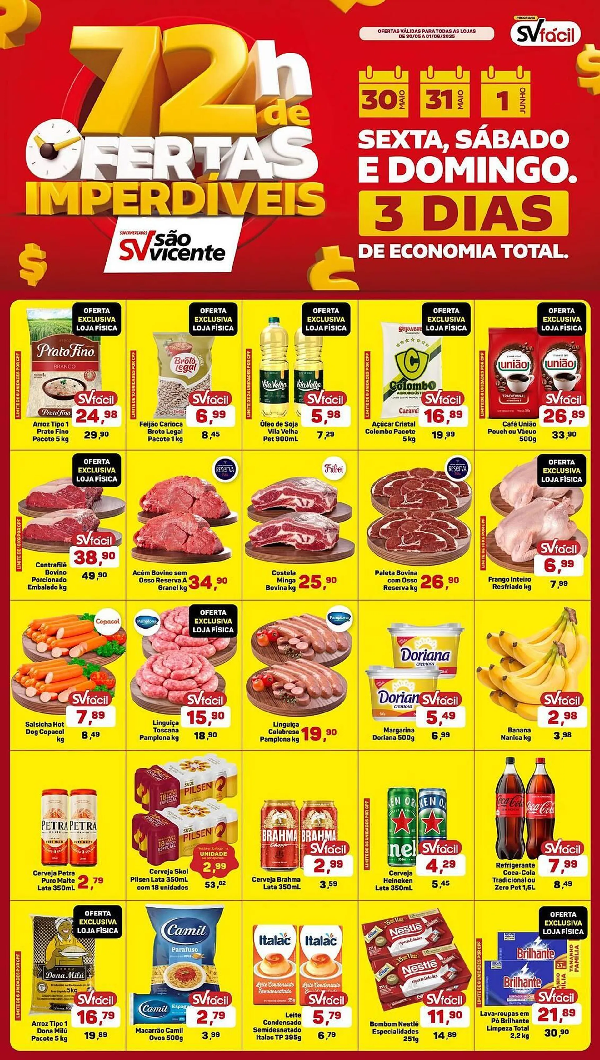 Catálogo Supermercados São Vicente - 1