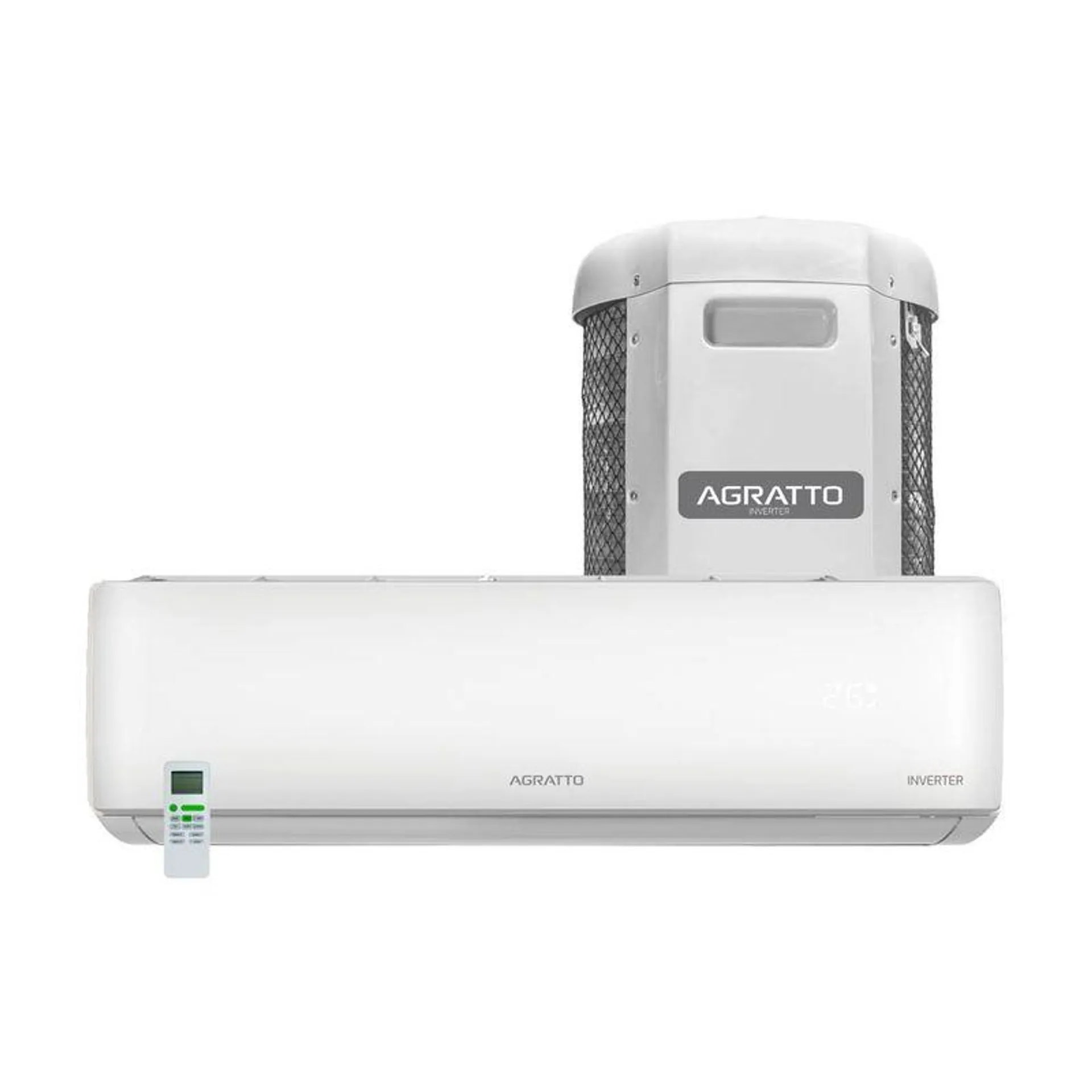 Ar Condicionado Split Hi Wall Inverter Agratto Liv Top 24000 BTU/h Frio LCST24F-02I - 220 Volts