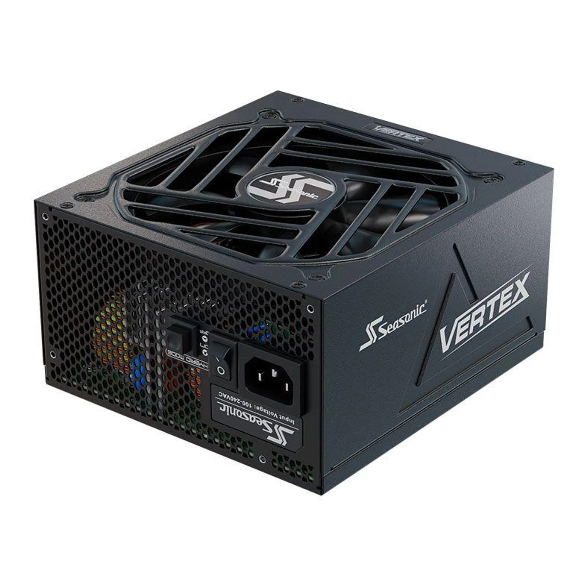 Fonte Seasonic Vertex PX-1200, Full-Modular, 1200W, ATX 3.0, PCIe 5.0, 80 Plus Platinum, Preta, 12122PXAFS