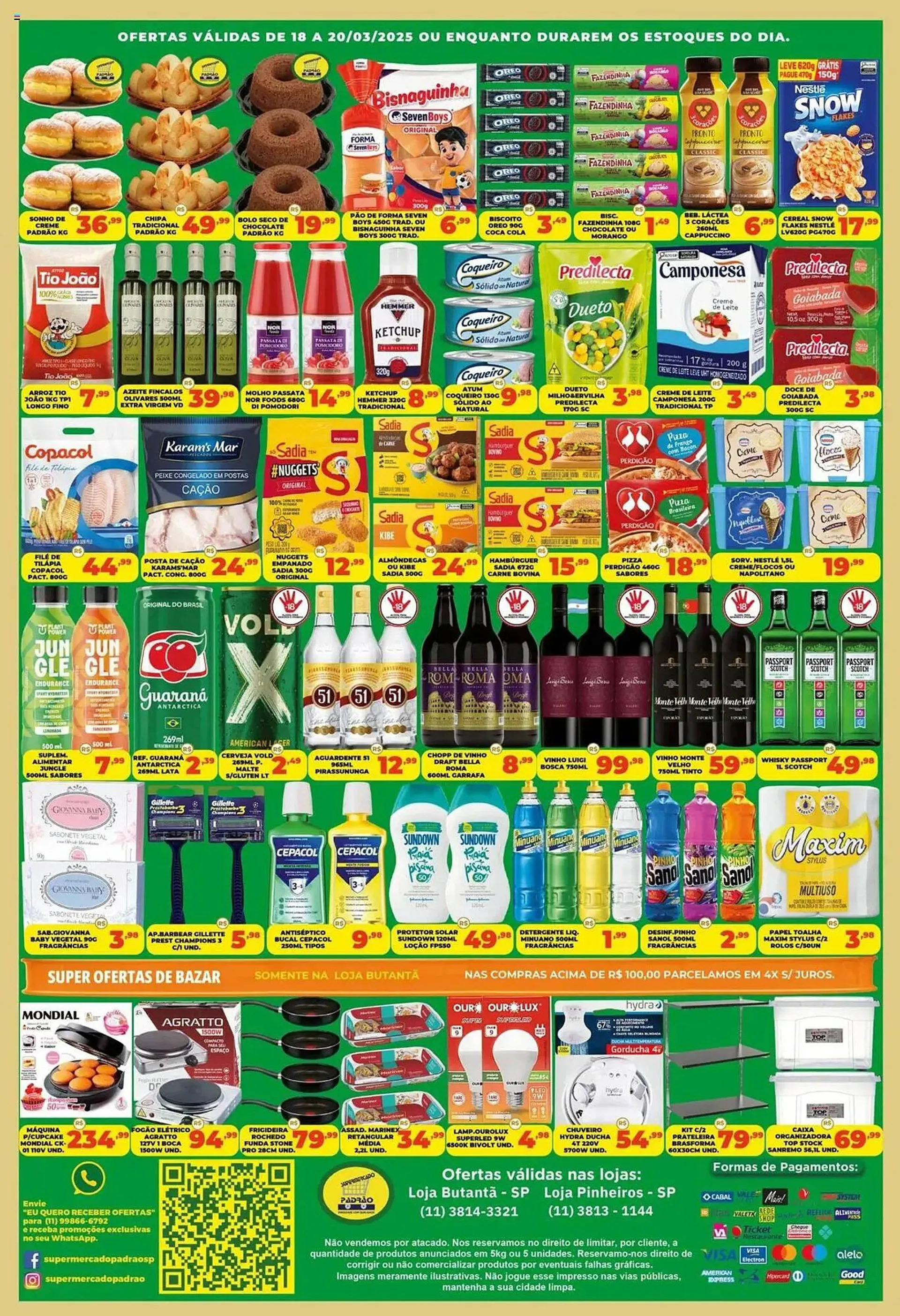 Encarte de Catálogo Supermercado Padrão 18 de março até 20 de março 2025 - Pagina 2