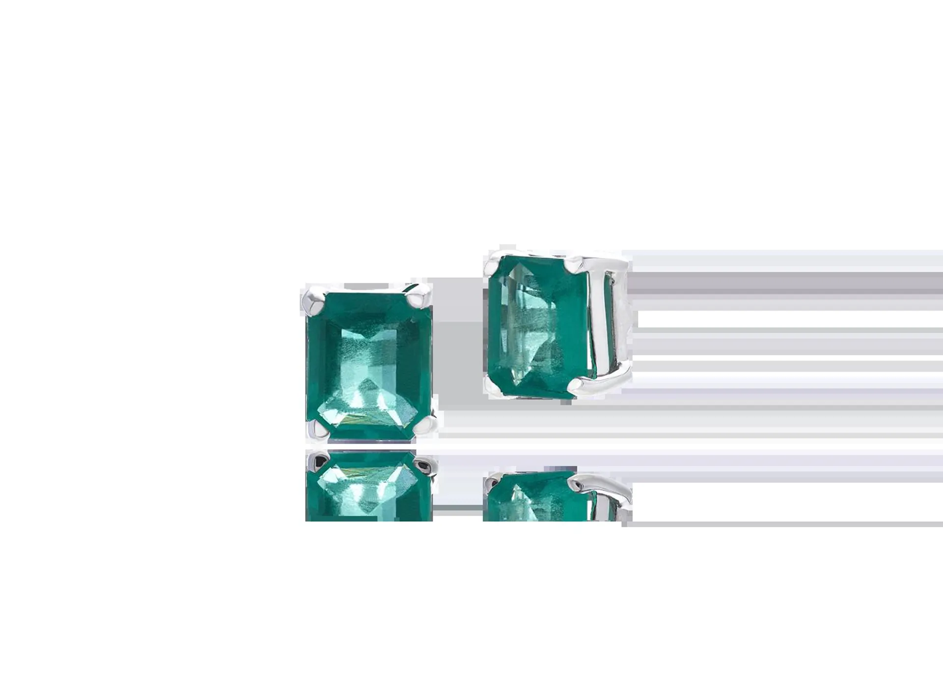 Brinco Emerald Solitaire