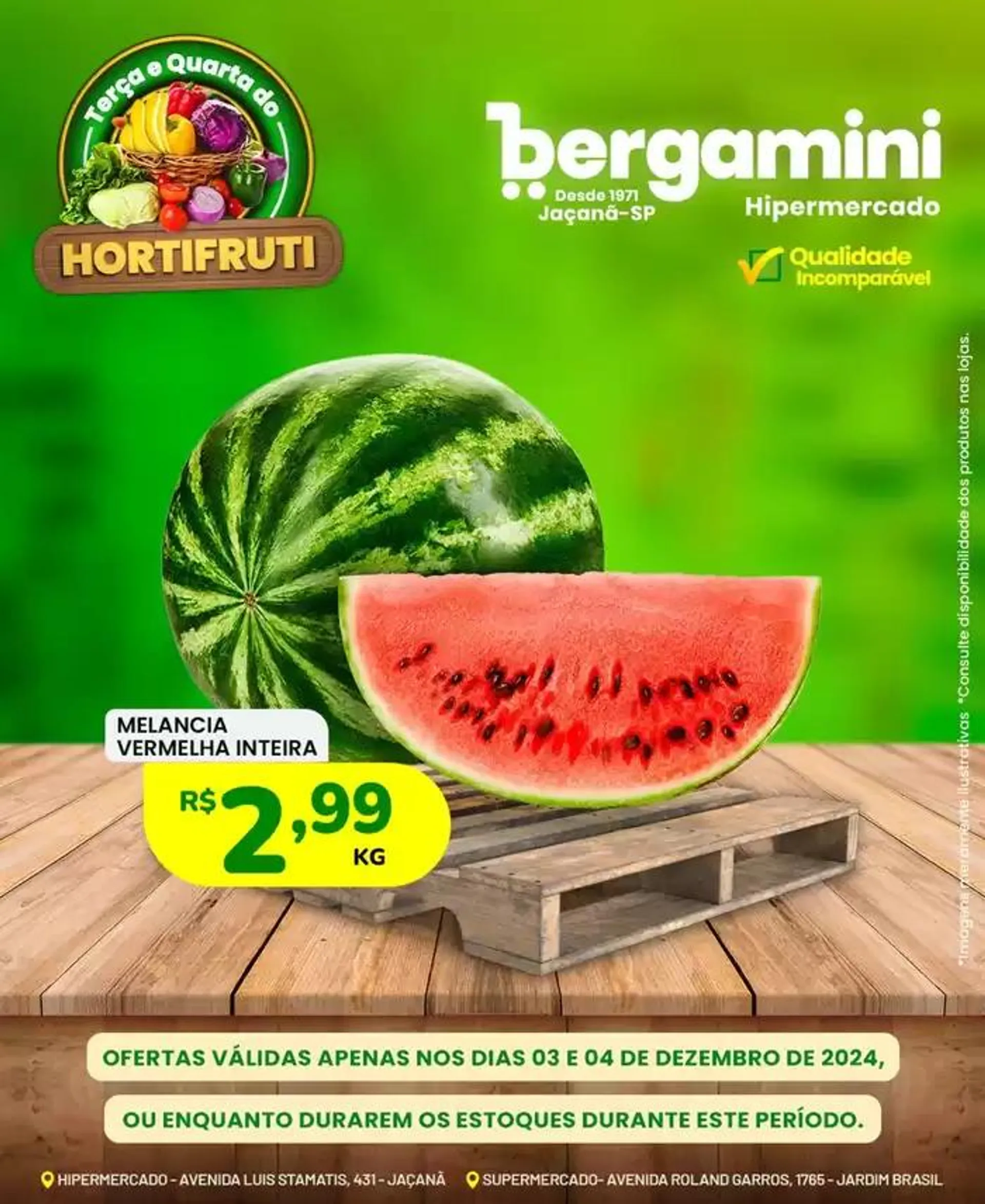 Encarte Supermercado Bergamini - 1