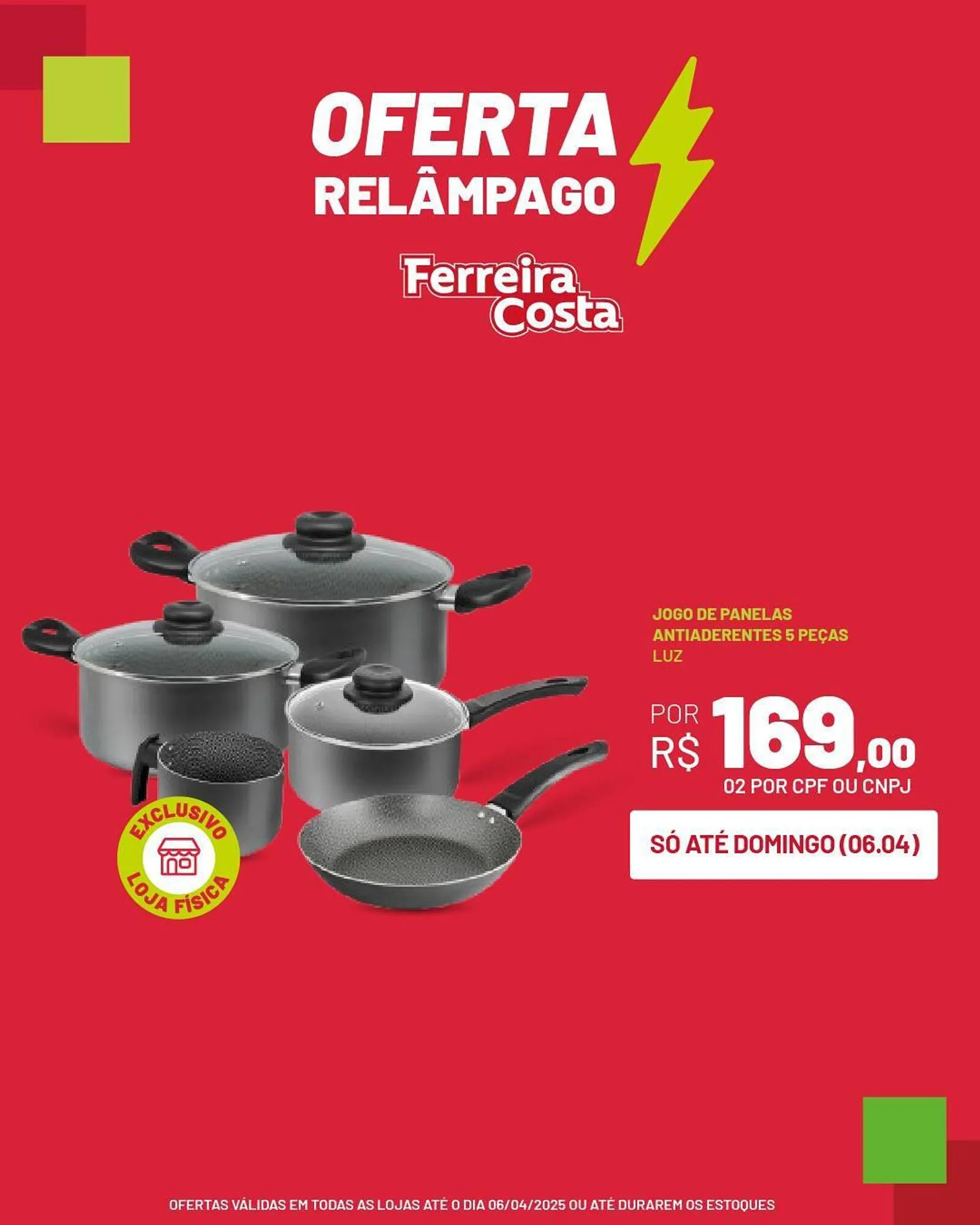 Encarte de Catálogo Ferreira Costa 4 de abril até 6 de abril 2025 - Pagina 2