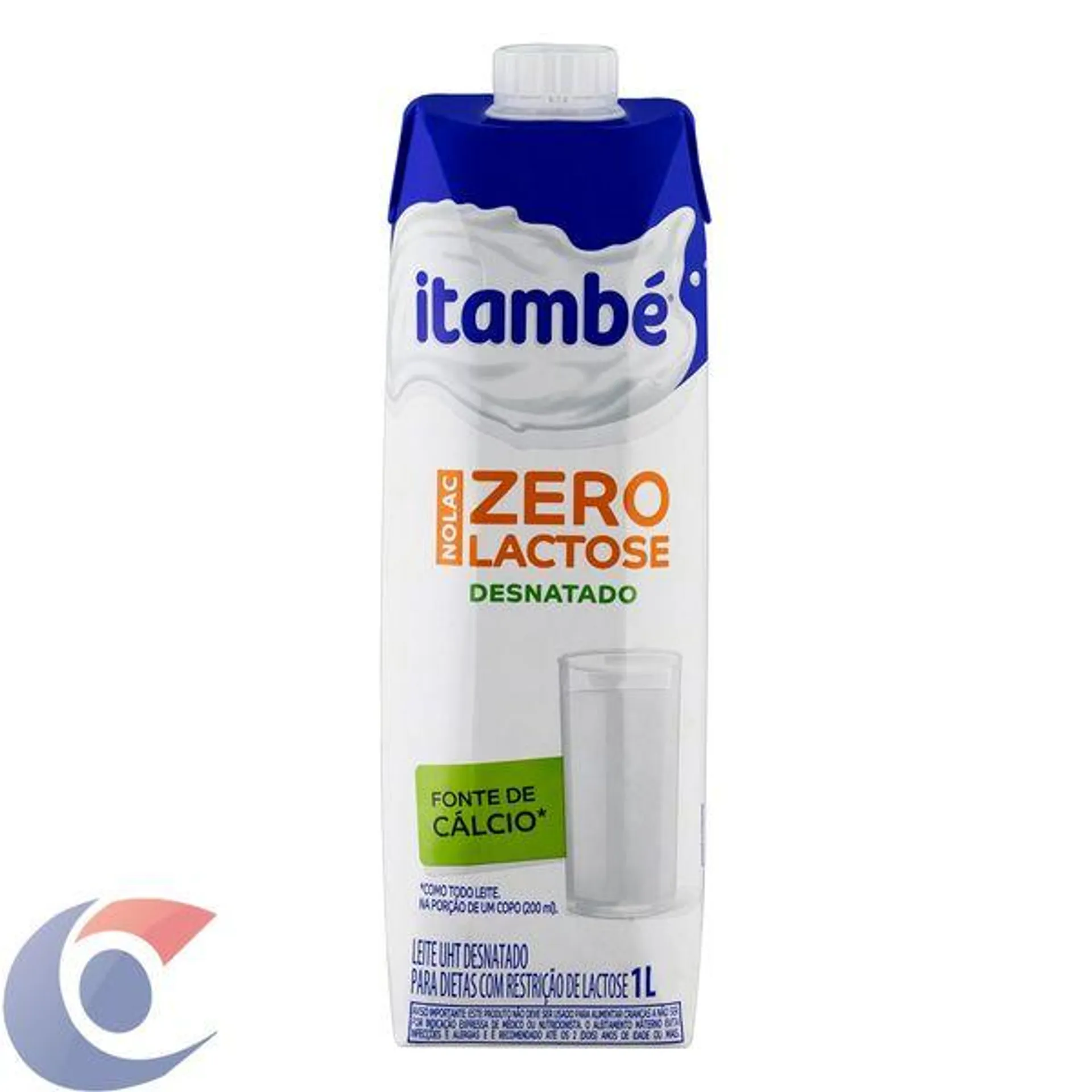 Leite Longa Vida Itambé Nolac Desnatado Zero Lactose 1l