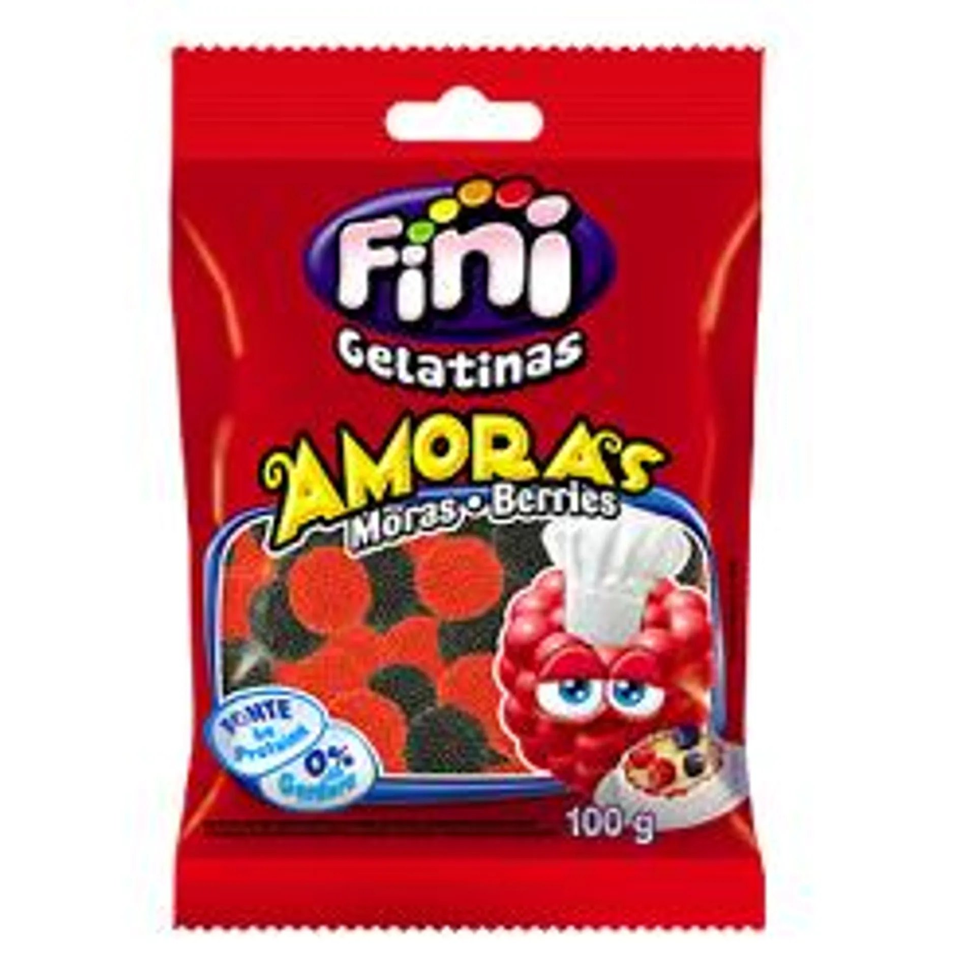 Bala De Gelatina Fini Amoras 100g