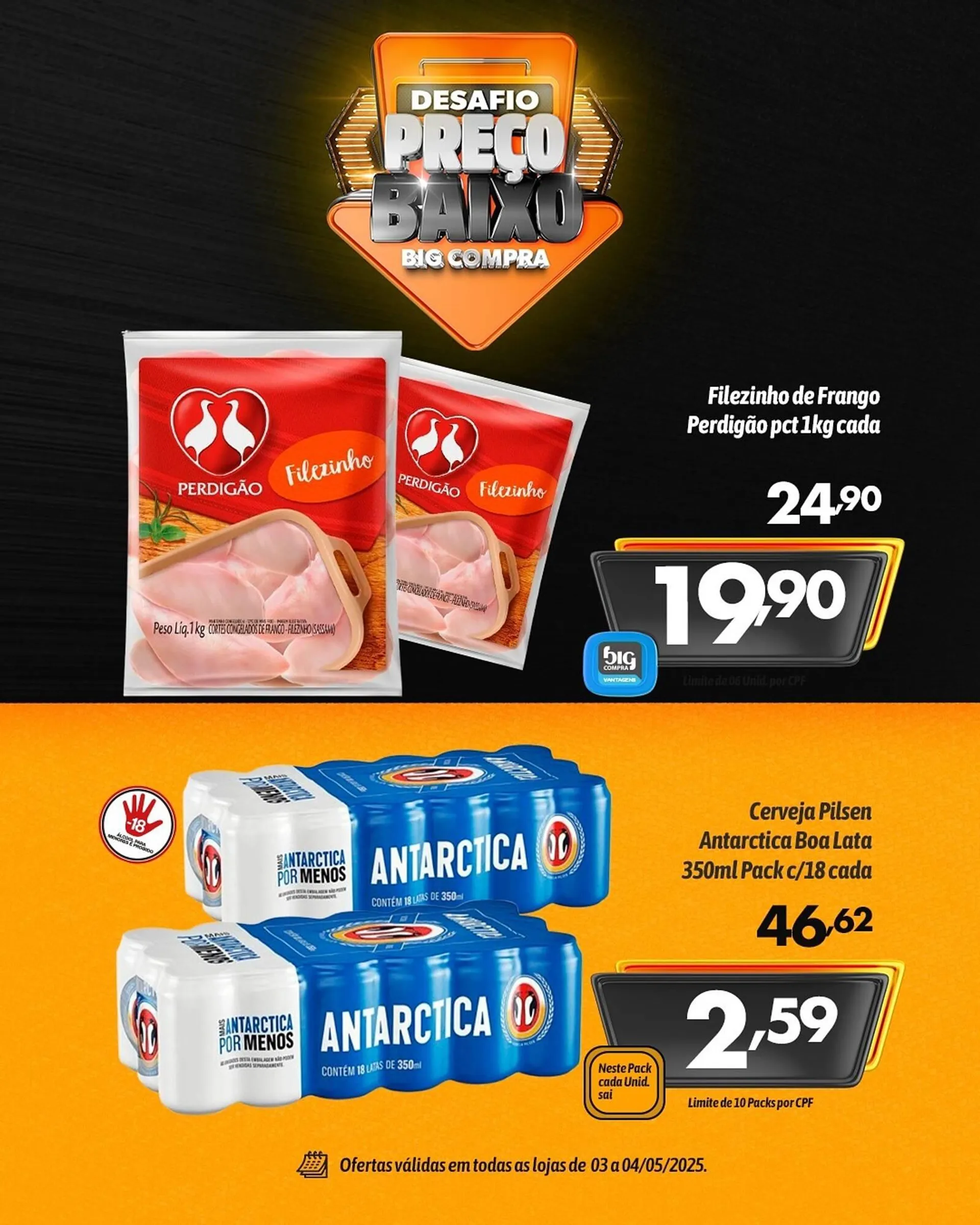 Encarte de Catálogo Supermercados Big Compra 3 de maio até 4 de maio 2025 - Pagina 2