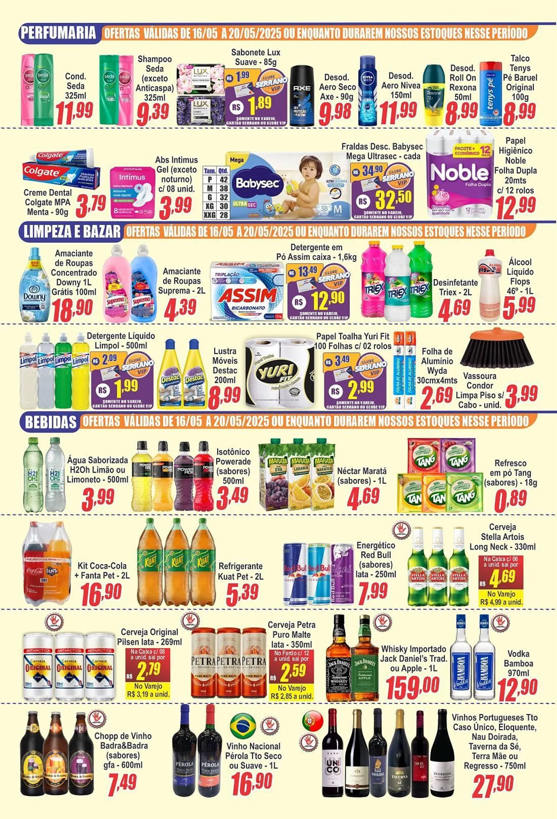 Encarte de Catálogo Serrano Supermercado 13 de maio até 15 de maio 2025 - Pagina 5