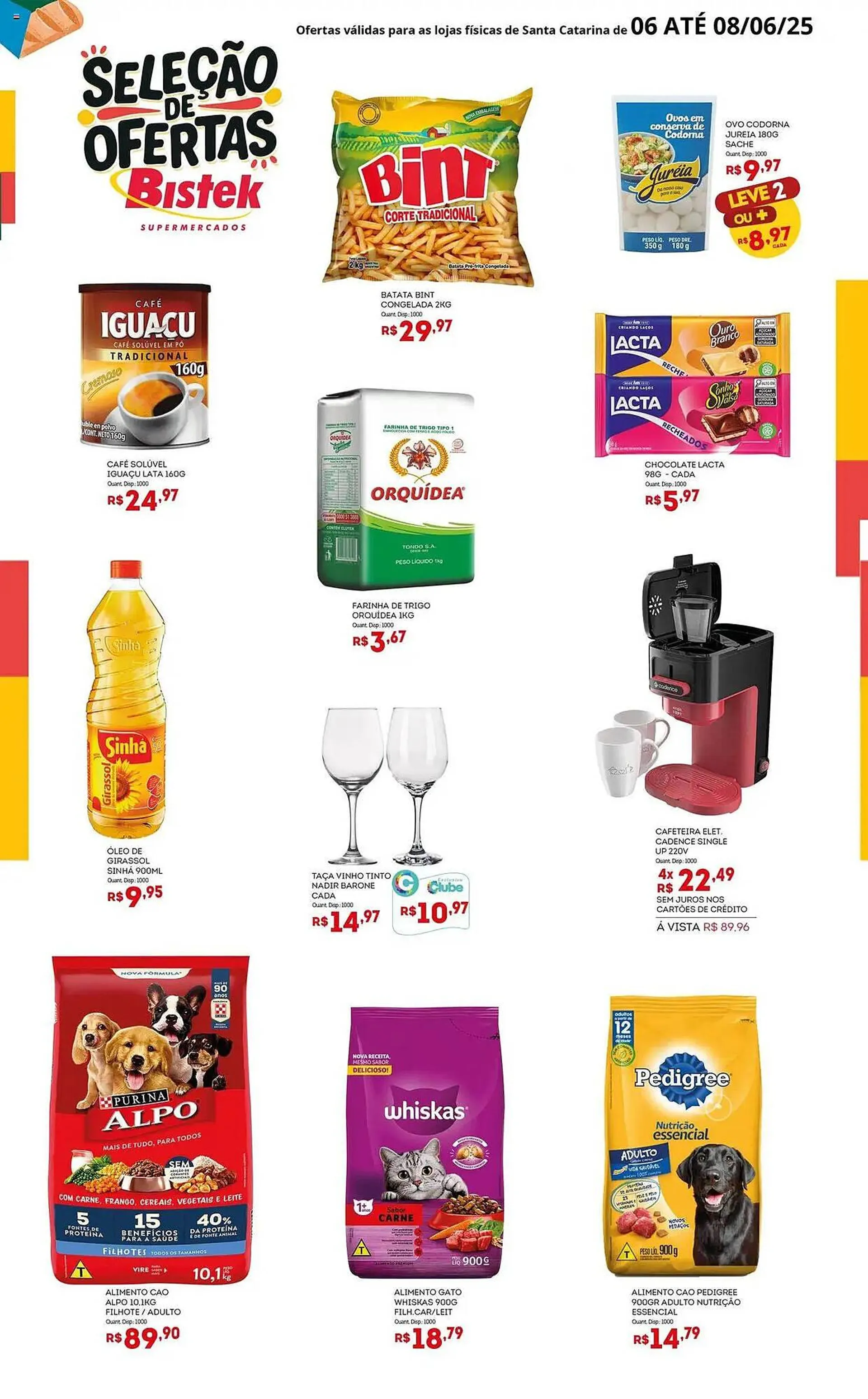 Encarte de Catálogo Bistek Supermercados 6 de junho até 8 de junho 2025 - Pagina 2