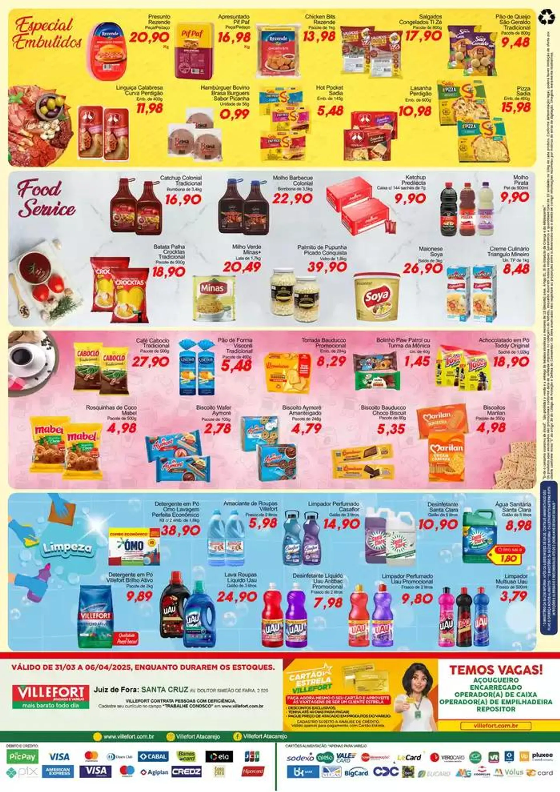 Encarte de Ofertas Villefort Atacadista 1 de abril até 6 de abril 2025 - Pagina 2