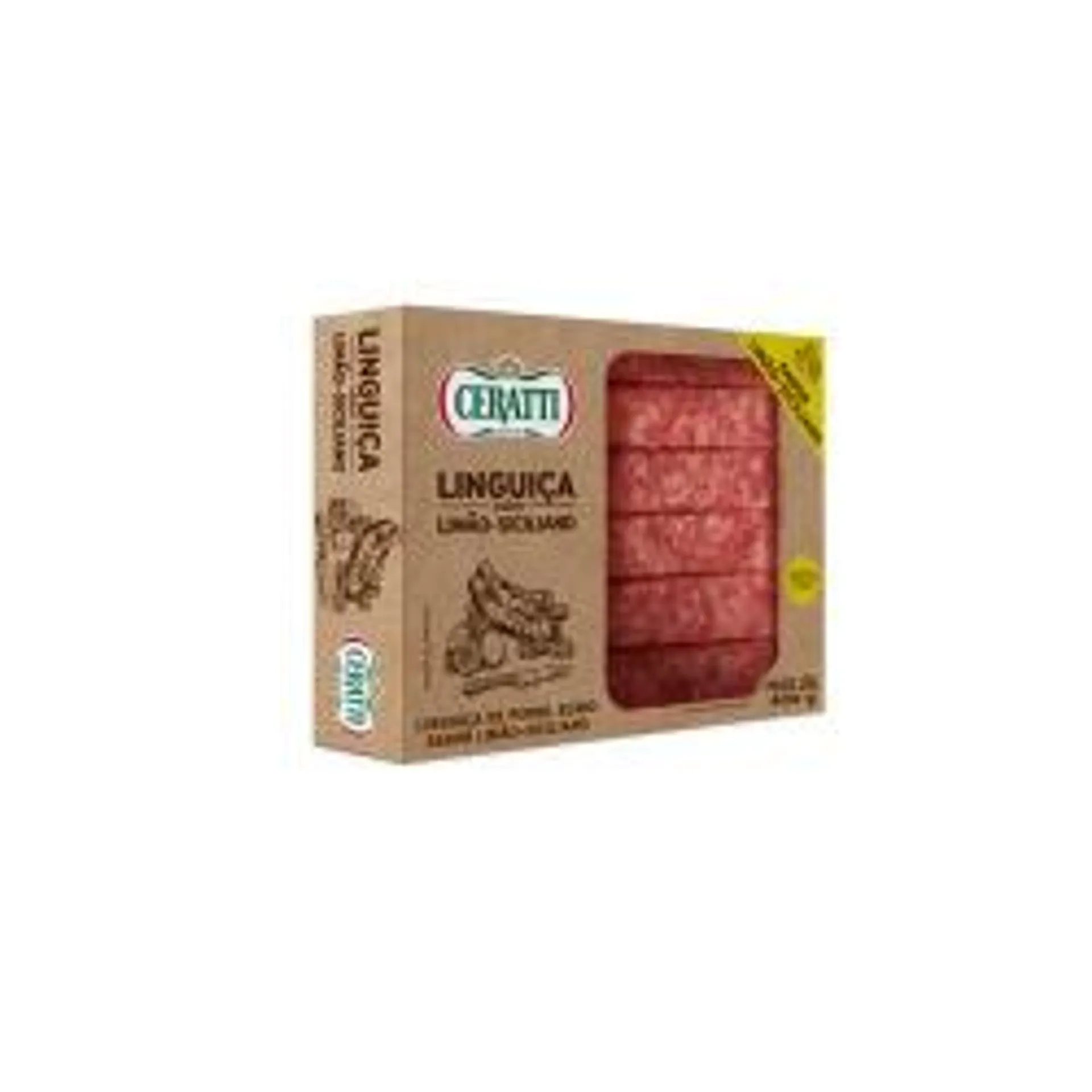 Linguica Ceratti Com Limao Siciliano 400g