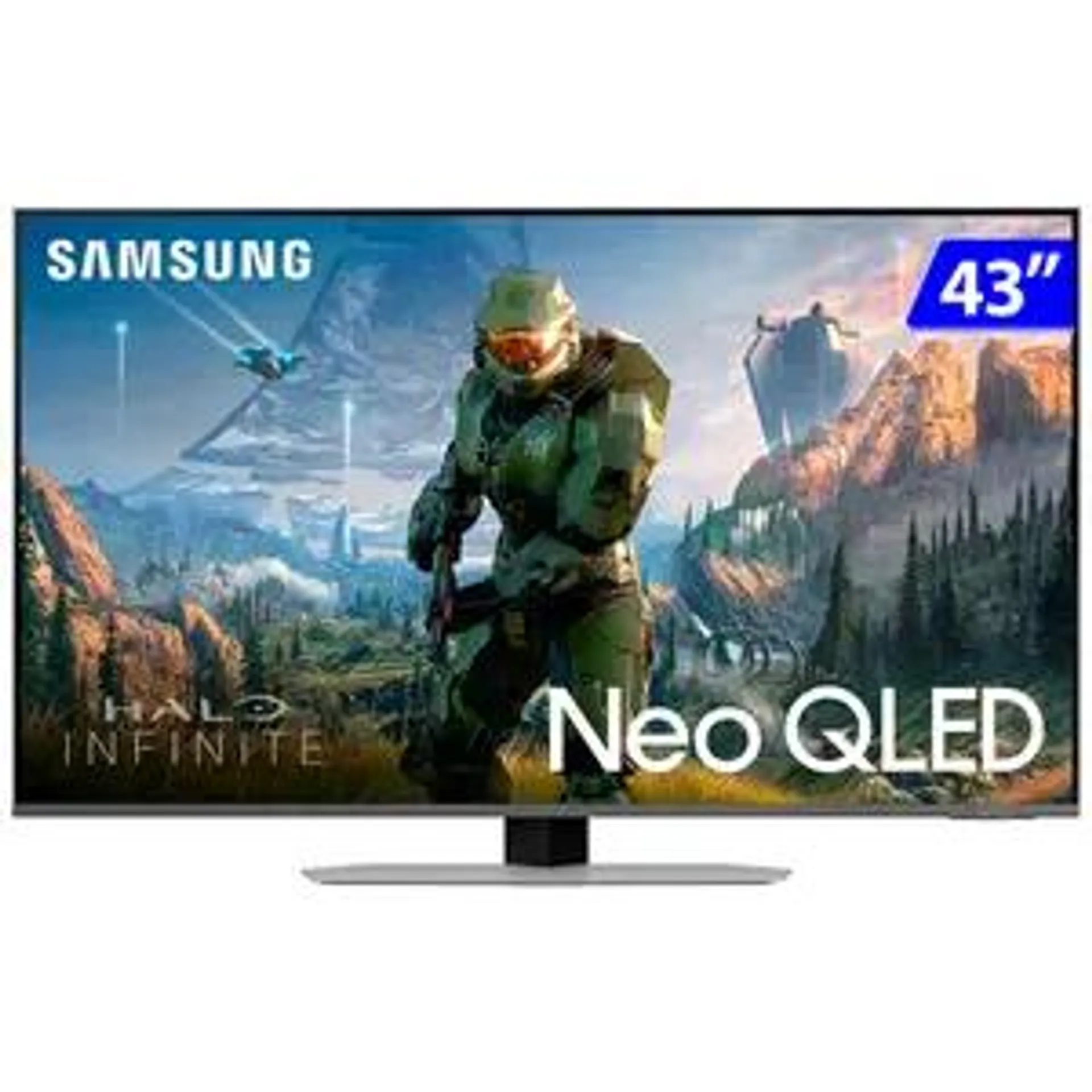 Smart TV Samsung Neo QLED 43" 4K Wi-Fi Tizen Gaming QN43QN90CAGXZD