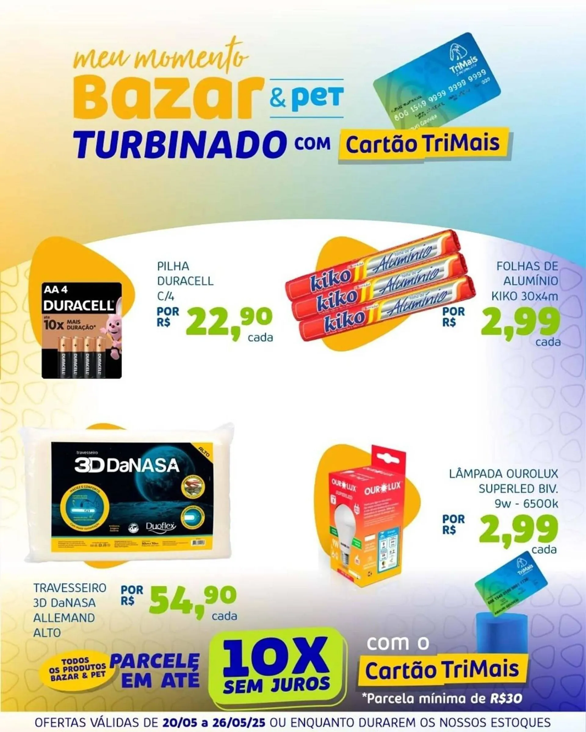 Encarte de Catálogo Trimais Supermercado 20 de maio até 26 de maio 2025 - Pagina 1