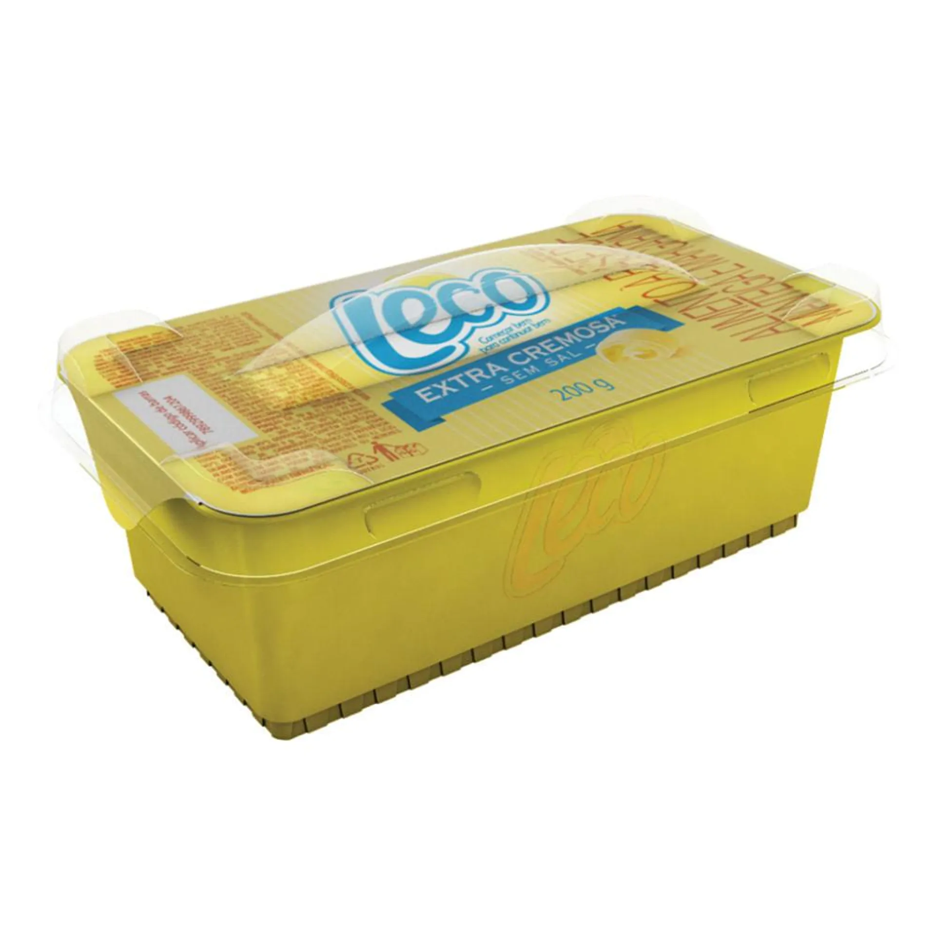 Margarina Leco Extra Cremosa Sem Sal 200g