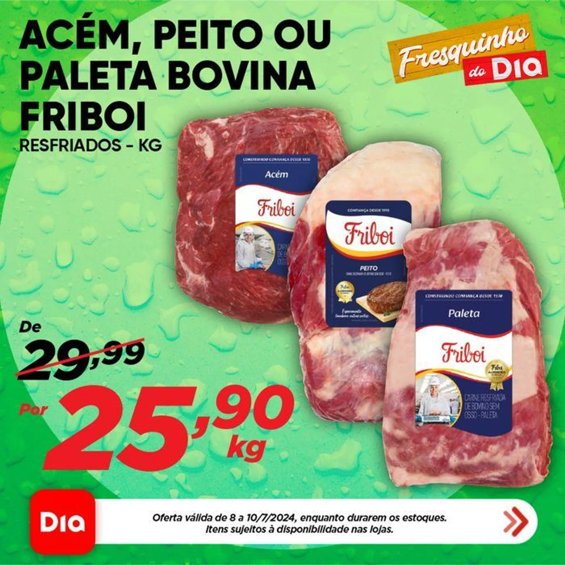 Encarte de Ofertas Supermercado Dia 8 de julho até 10 de julho 2024 - Pagina 1