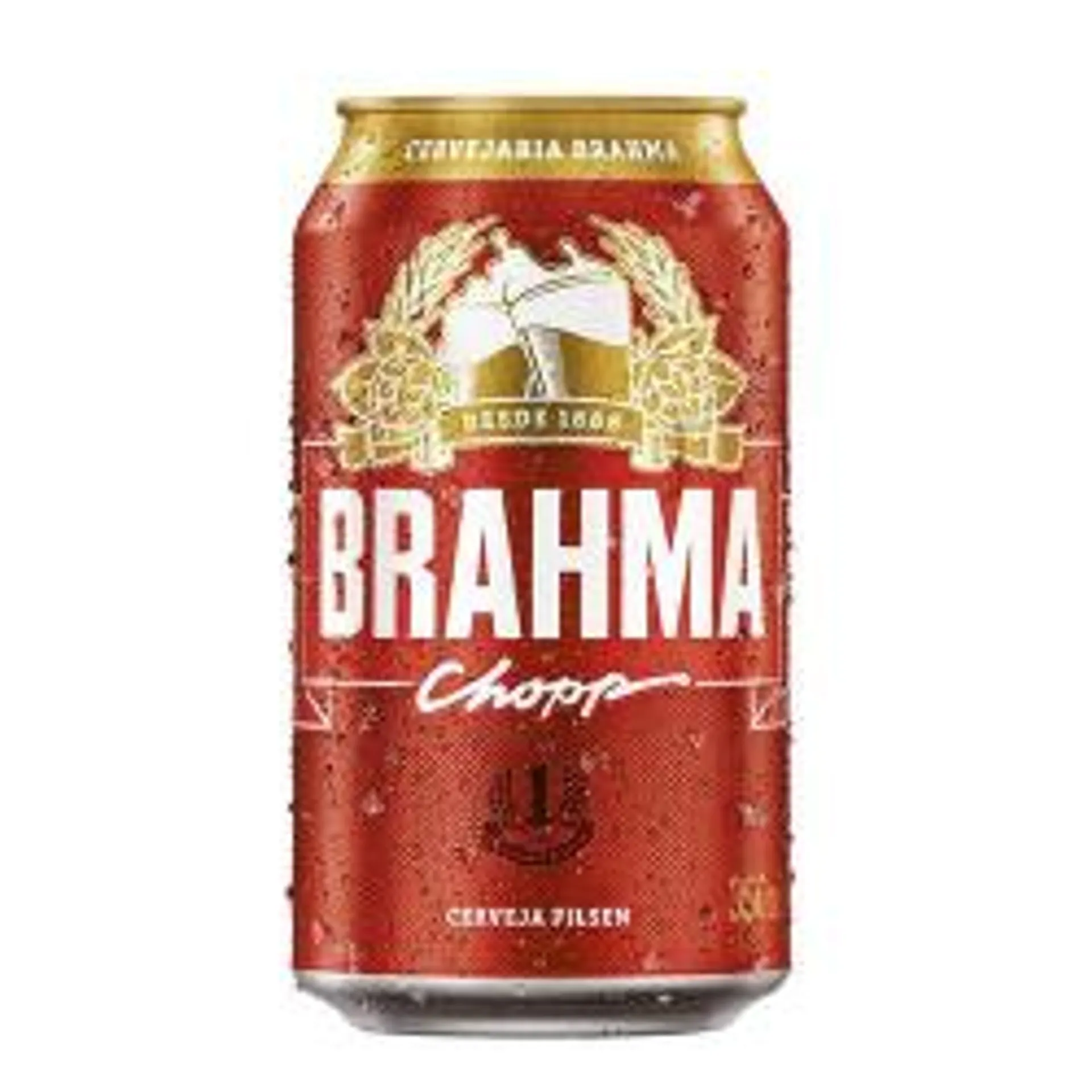 Cerveja Brahma Chopp, Pilsen, 350ml, Lata