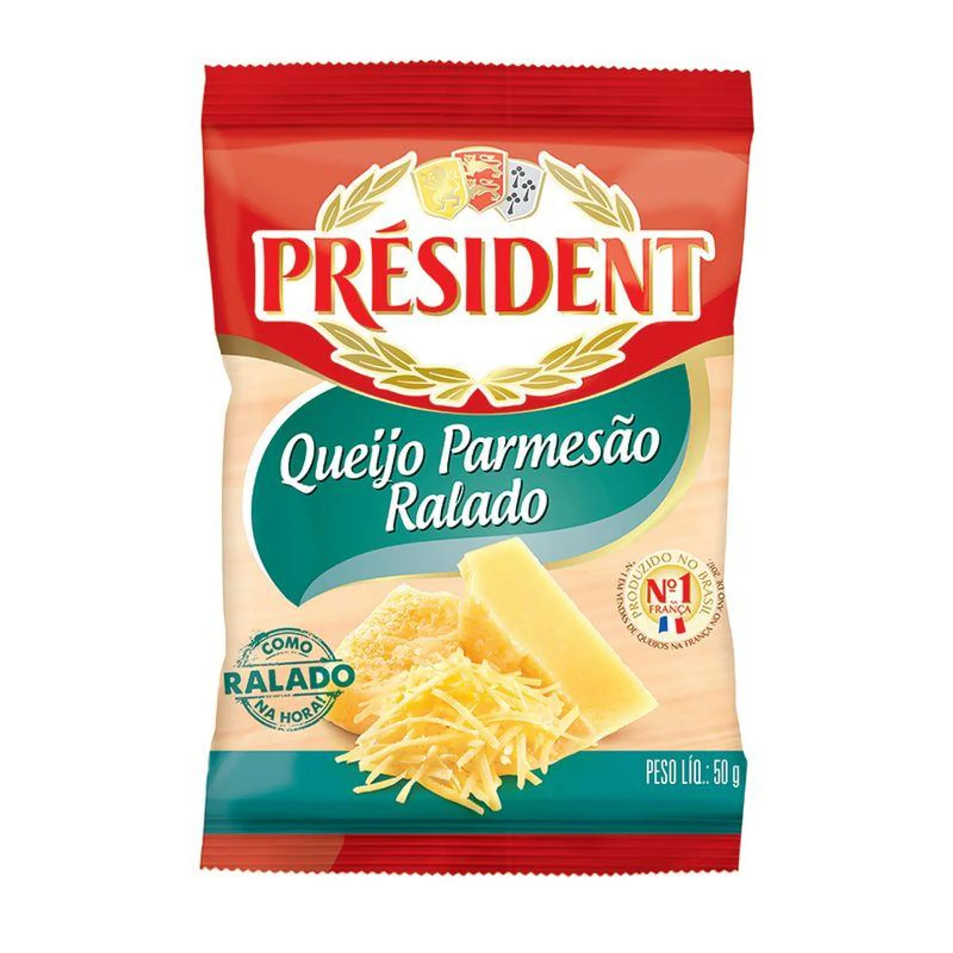 Queijo Parmesão President 50g Ralado