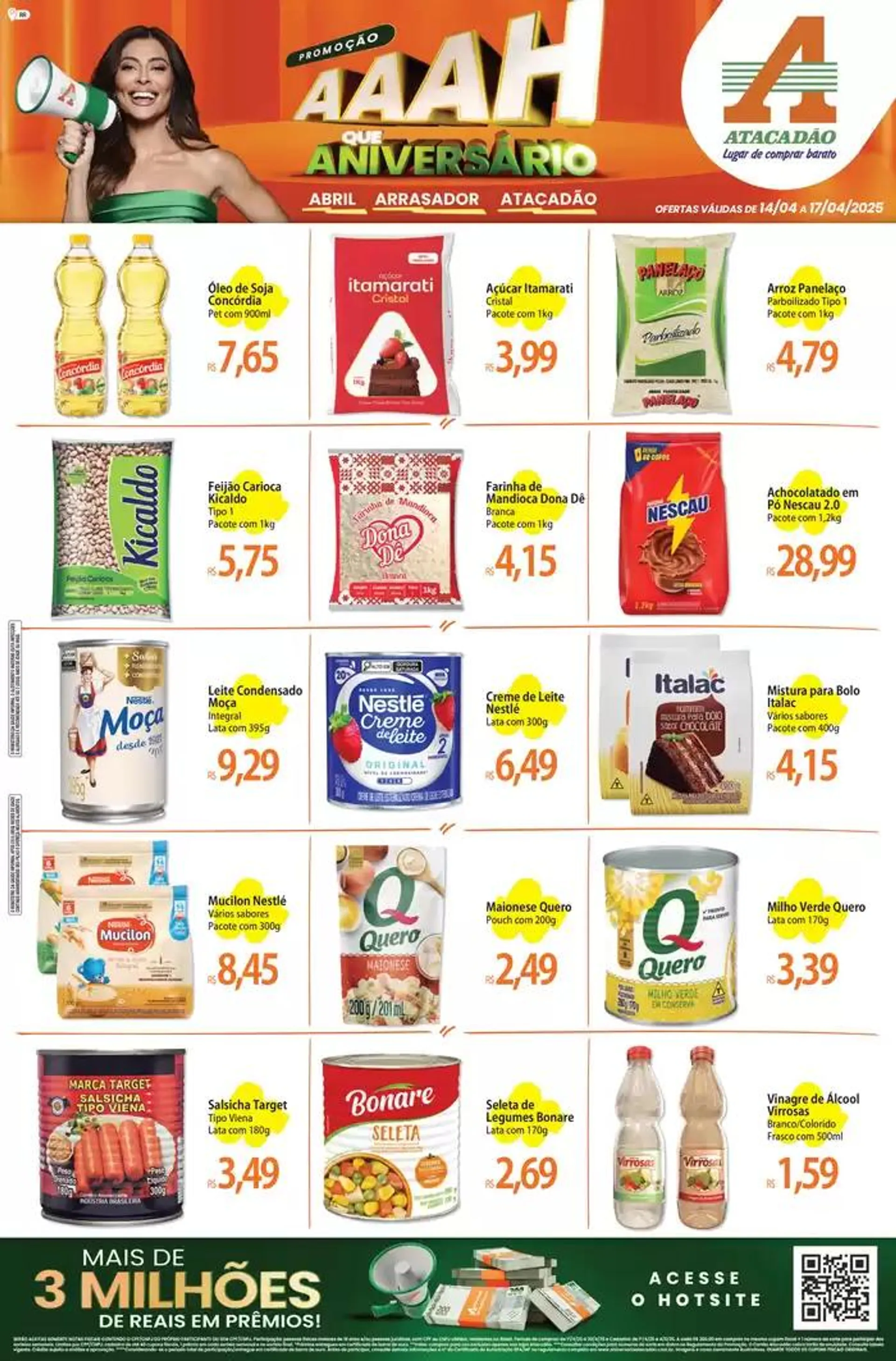 Encarte de Nossas melhores ofertas para você 15 de abril até 17 de abril 2025 - Pagina 1