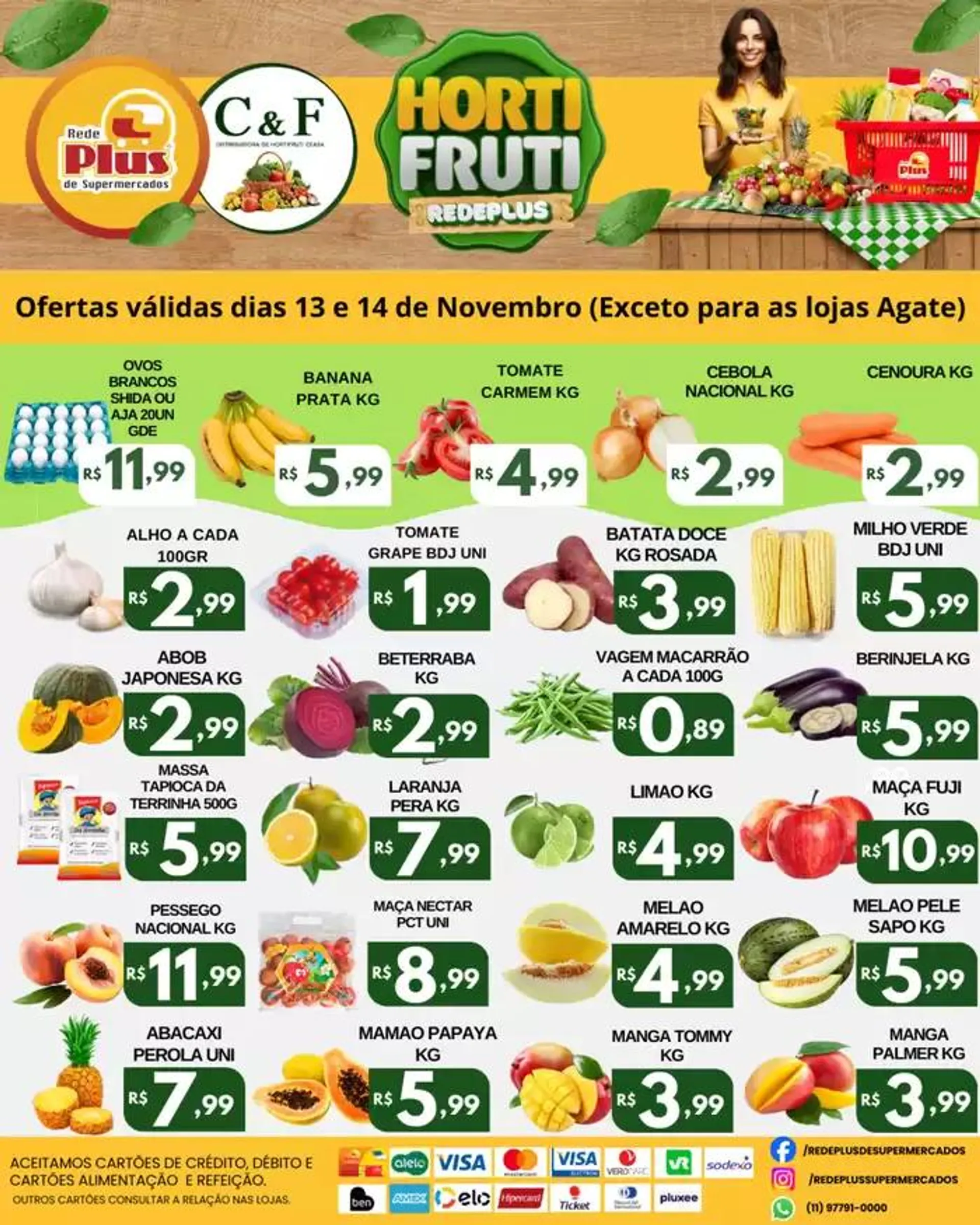 Encarte de Jornal de ofertas 14 de novembro até 15 de novembro 2024 - Pagina 1