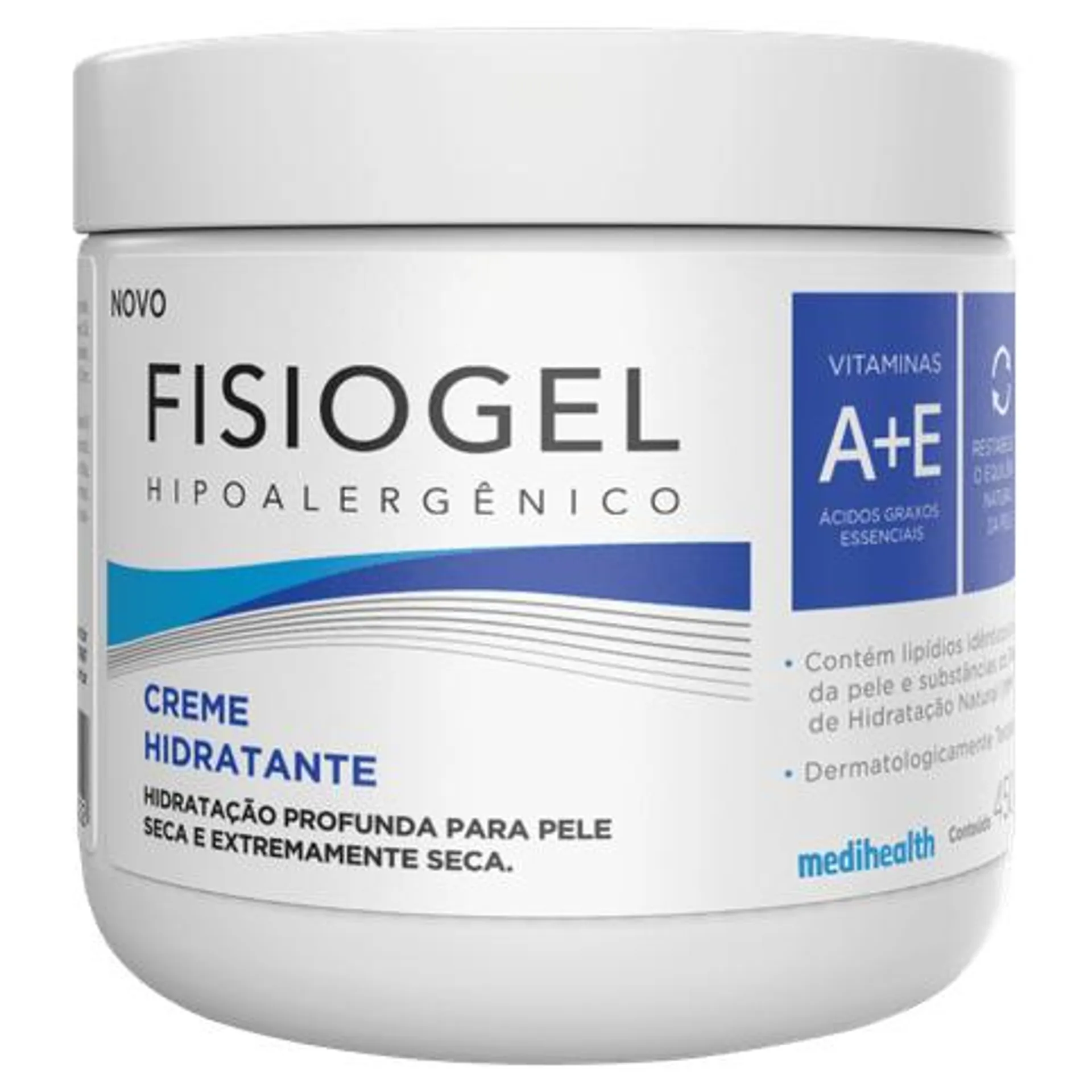 Hidratante Creme Fisiogel Pote 450g