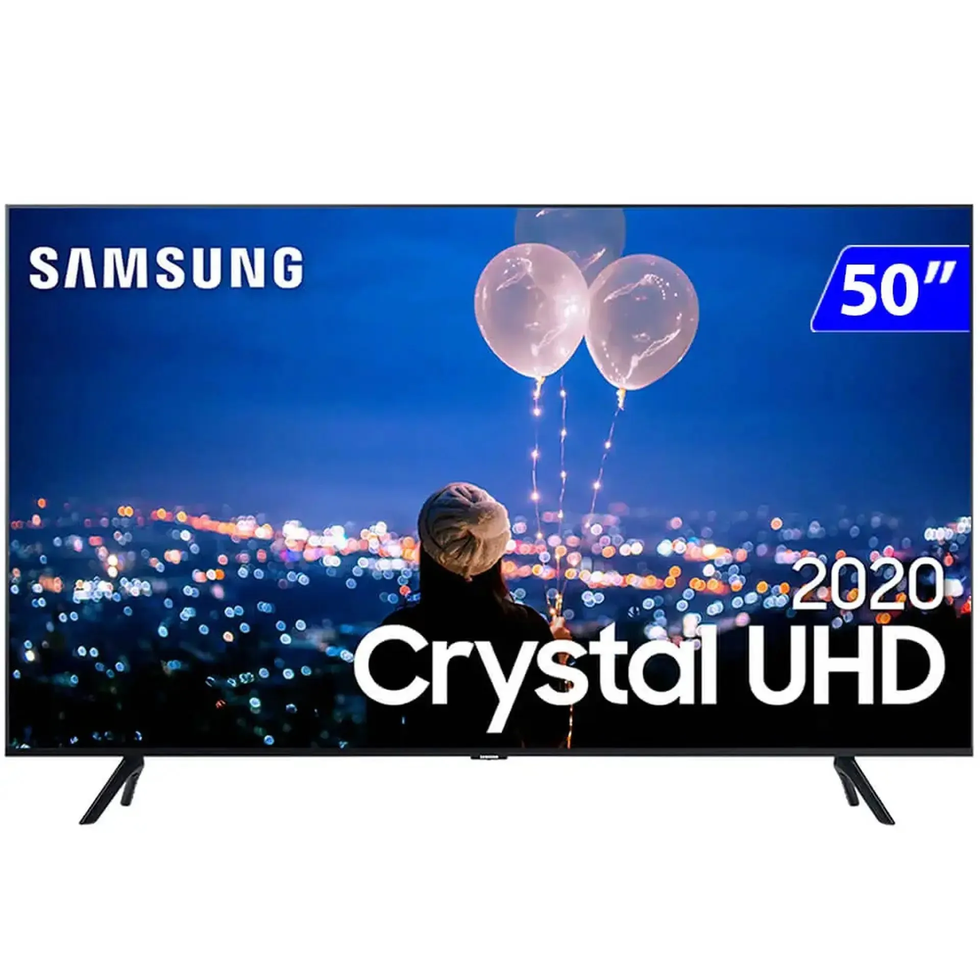 Smart TV Samsung LED 50" 4K Wi-Fi Tizen Crystal UHD UN50TU8000GXZD