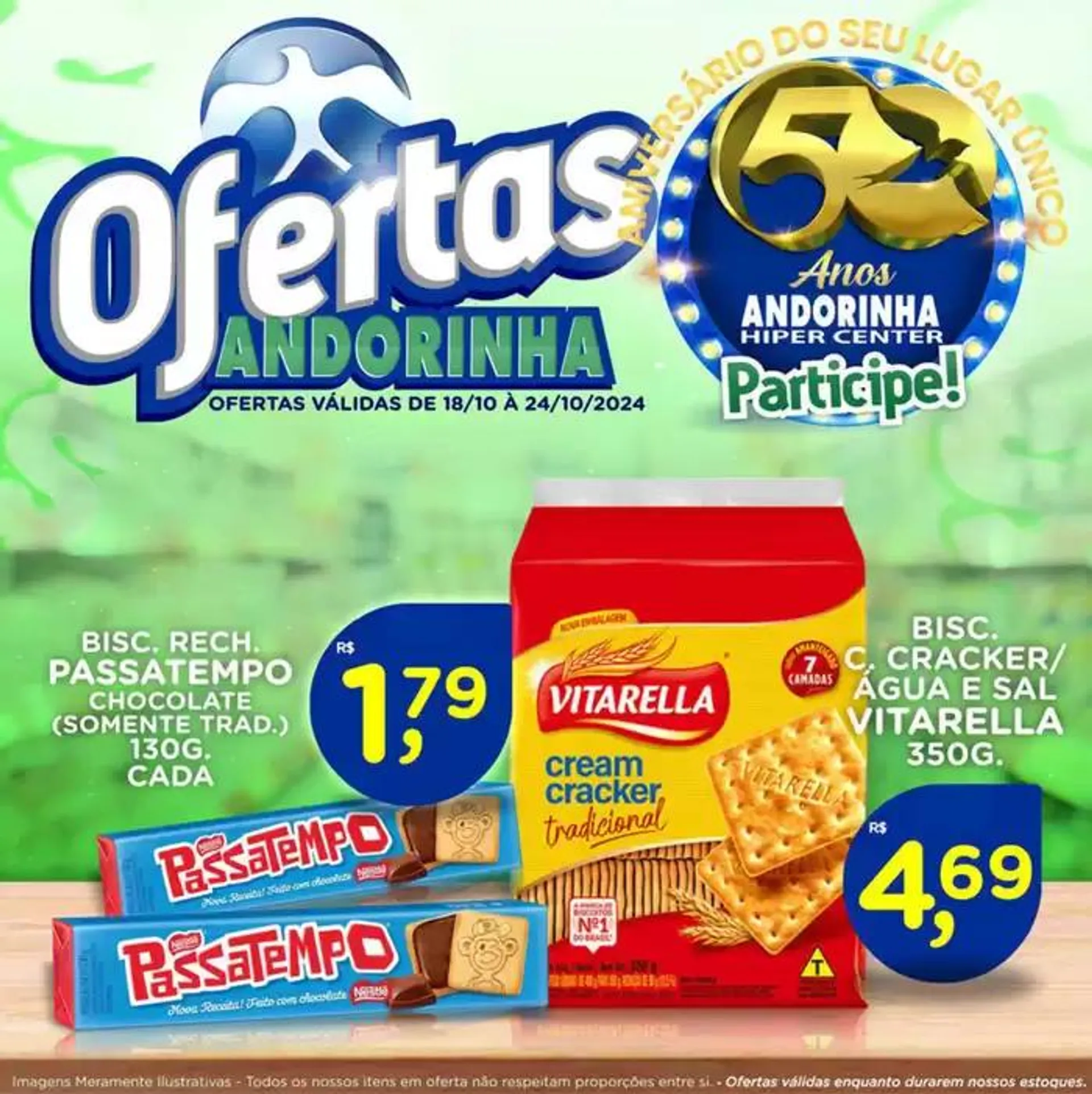 Encarte de Andorinha Hipermercado OFERTAS 18 de outubro até 24 de outubro 2024 - Pagina 2