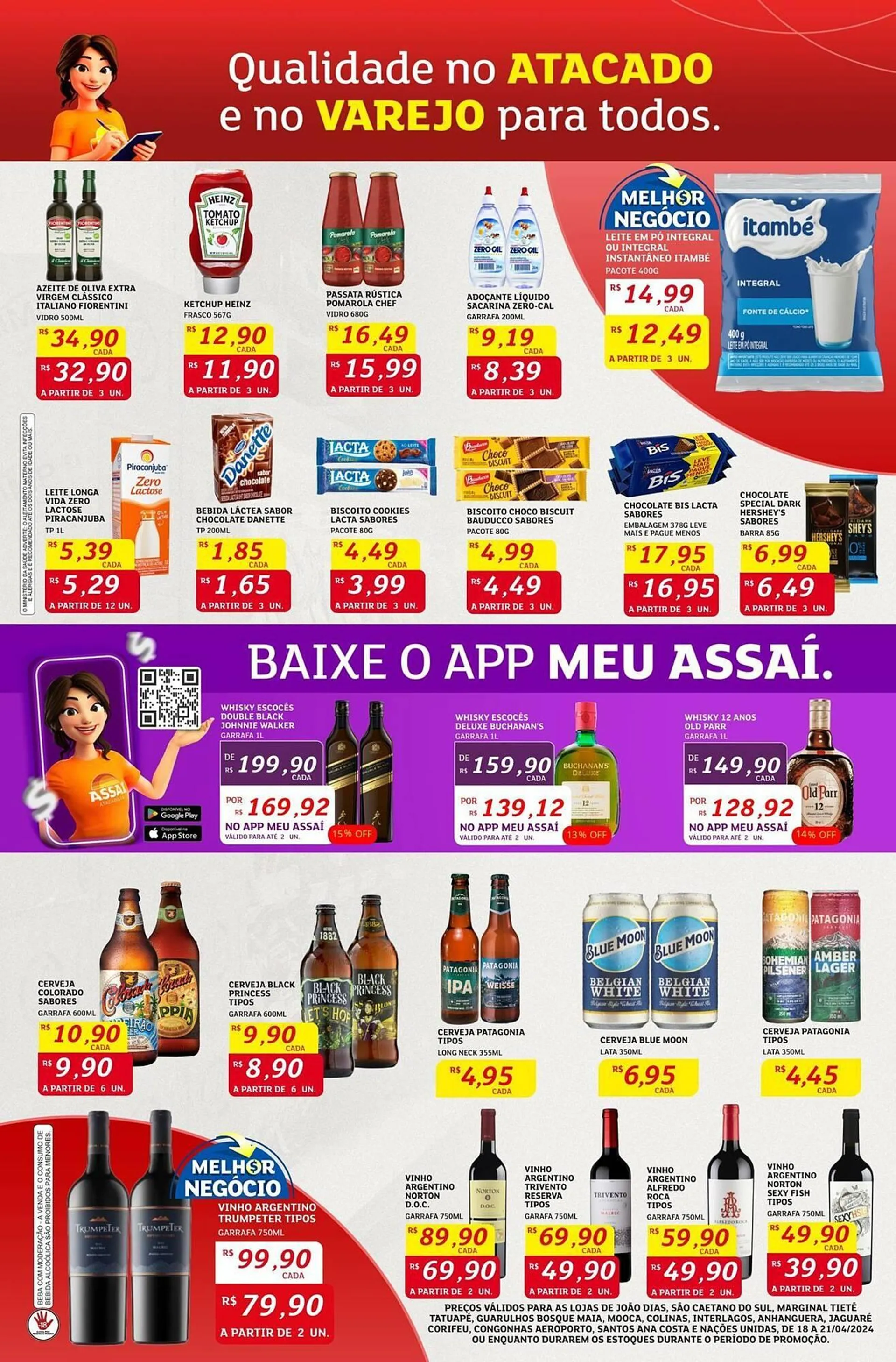 Encarte de Catálogo Assaí Atacadista 20 de abril até 20 de abril 2024 - Pagina 2