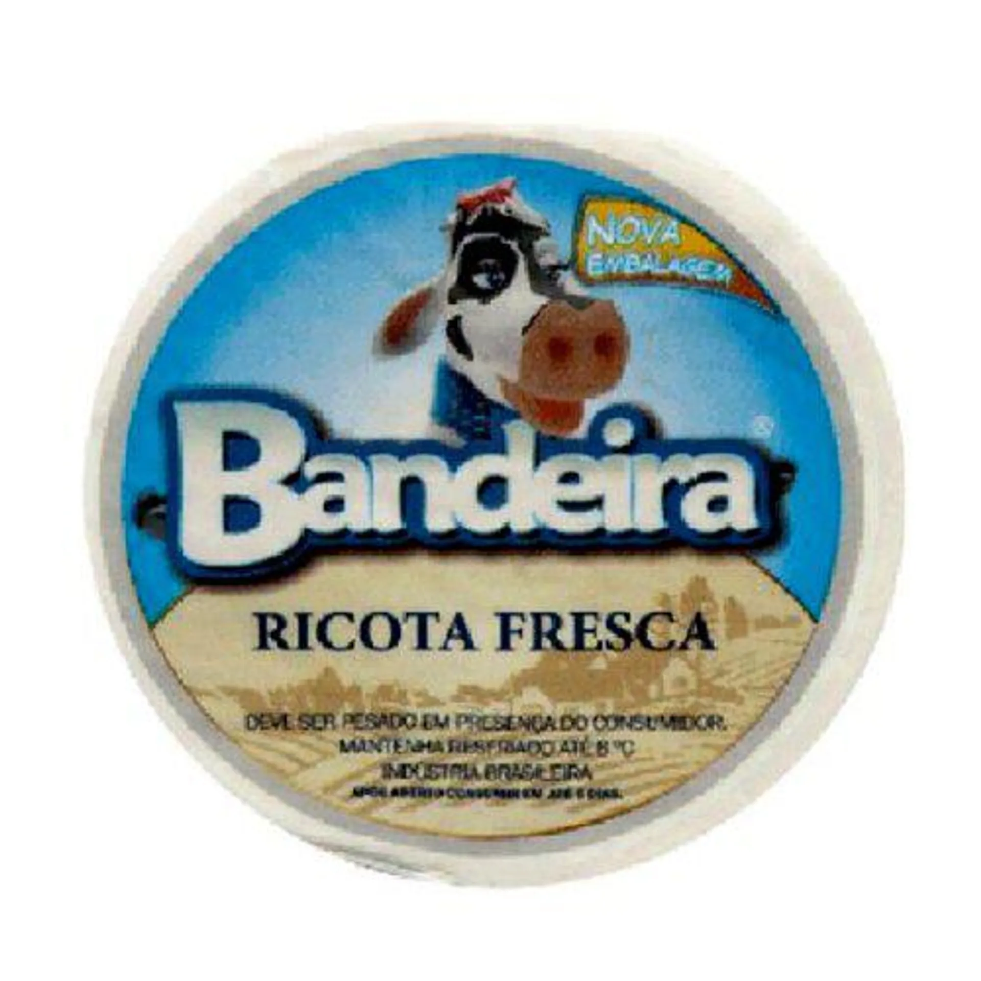 Queijo Ricota Bandeira 500g