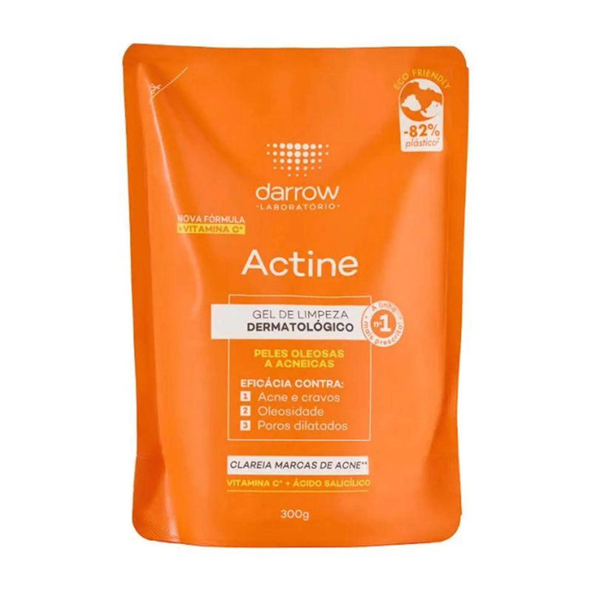 ACTINE GEL DE LIMPEZA VIT C REFIL 300ML