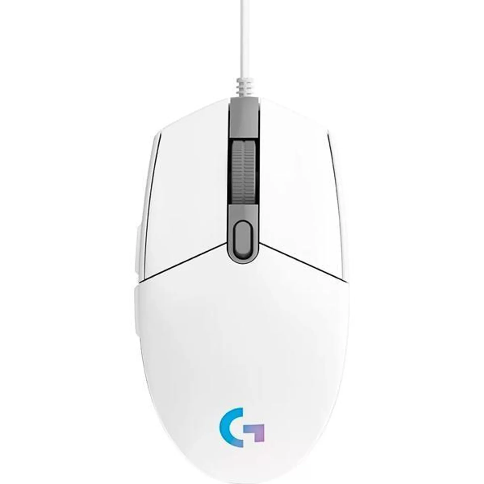 Mouse Gamer com fio USB G203 8000dpi Lightsync Logitech G - CX 1 UN