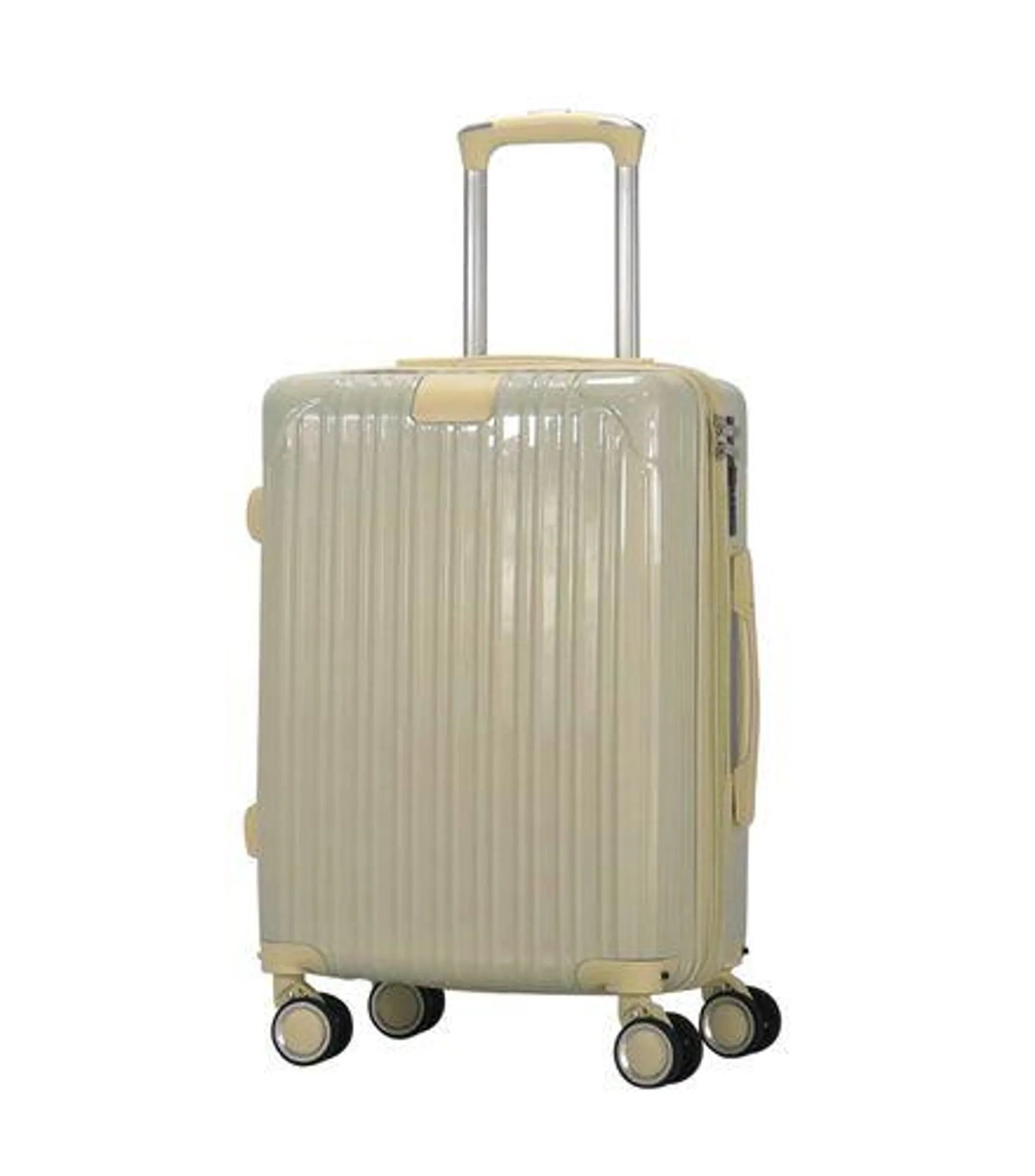 Mala de Viagem Creta Branco 20" Útil Bags 58cm UB7838A4