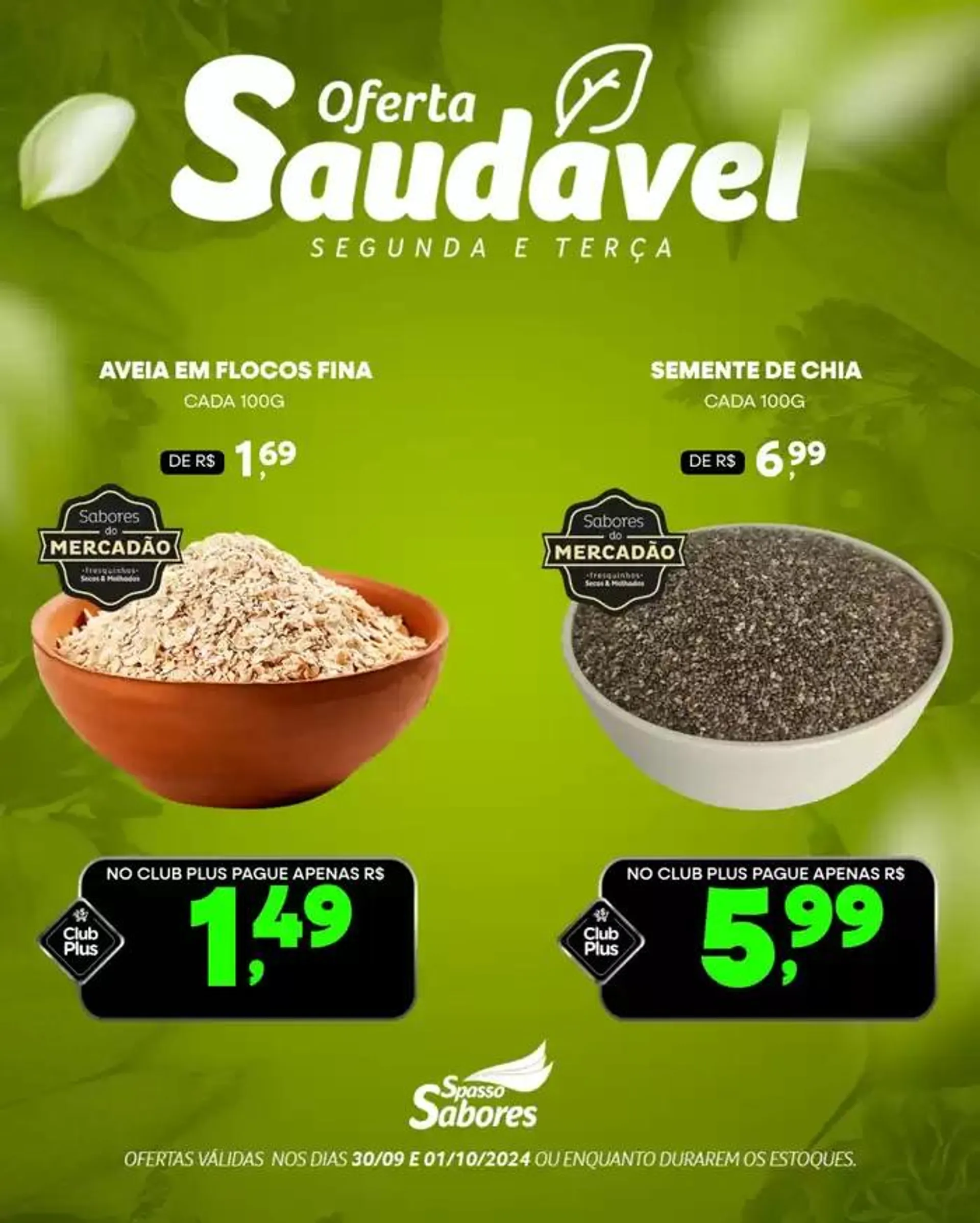 Encarte de Oferta Saudavel  30 de setembro até 1 de outubro 2024 - Pagina 3