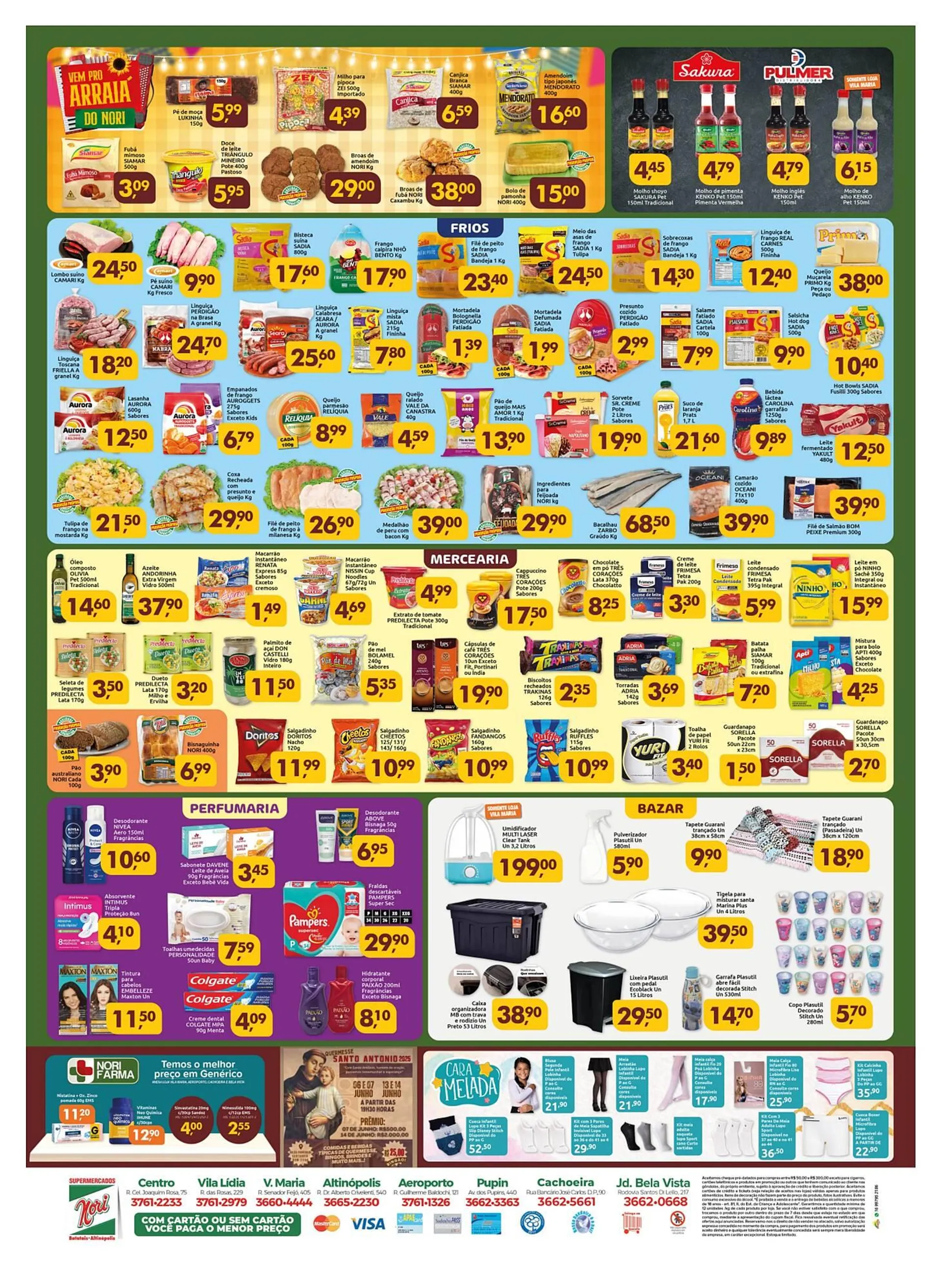 Encarte de Catálogo Supermercados Nori 5 de junho até 11 de junho 2025 - Pagina 2